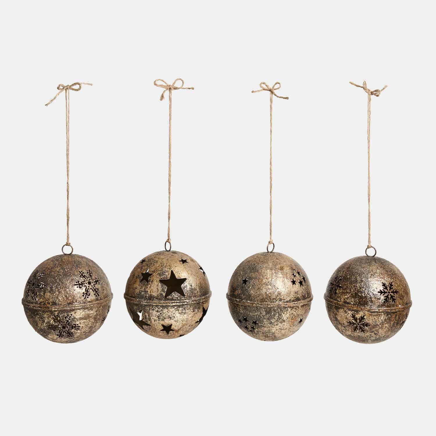 Set de 4 bolas decorativas Elyzara