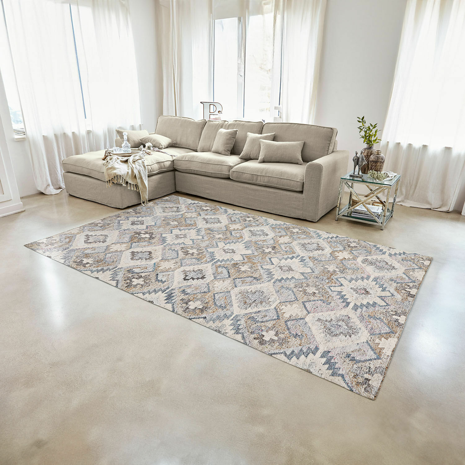 Alfombra para interior y exterior Mellory
