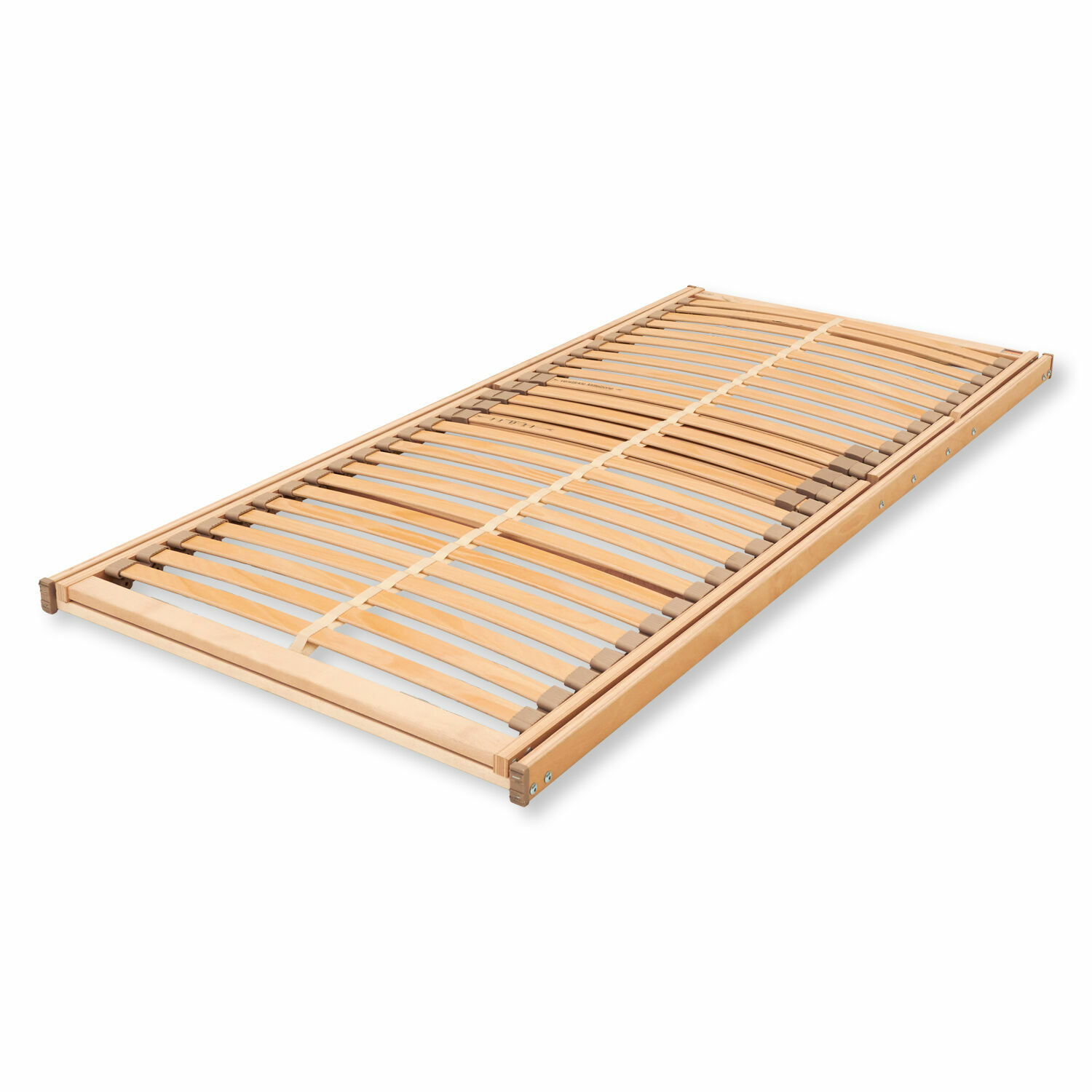 Somier Yount Base de cama de madera de haya natural con lamas flexibles para mayor comodidad del colchón