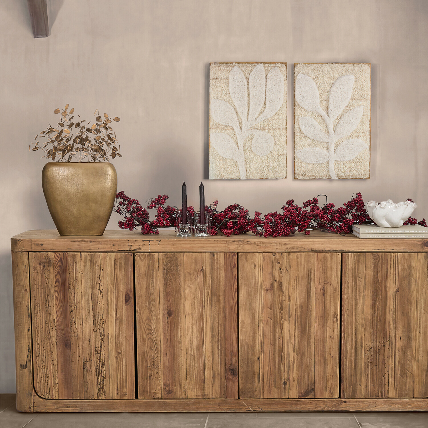 Set de 2 ramas decorativas Velmora