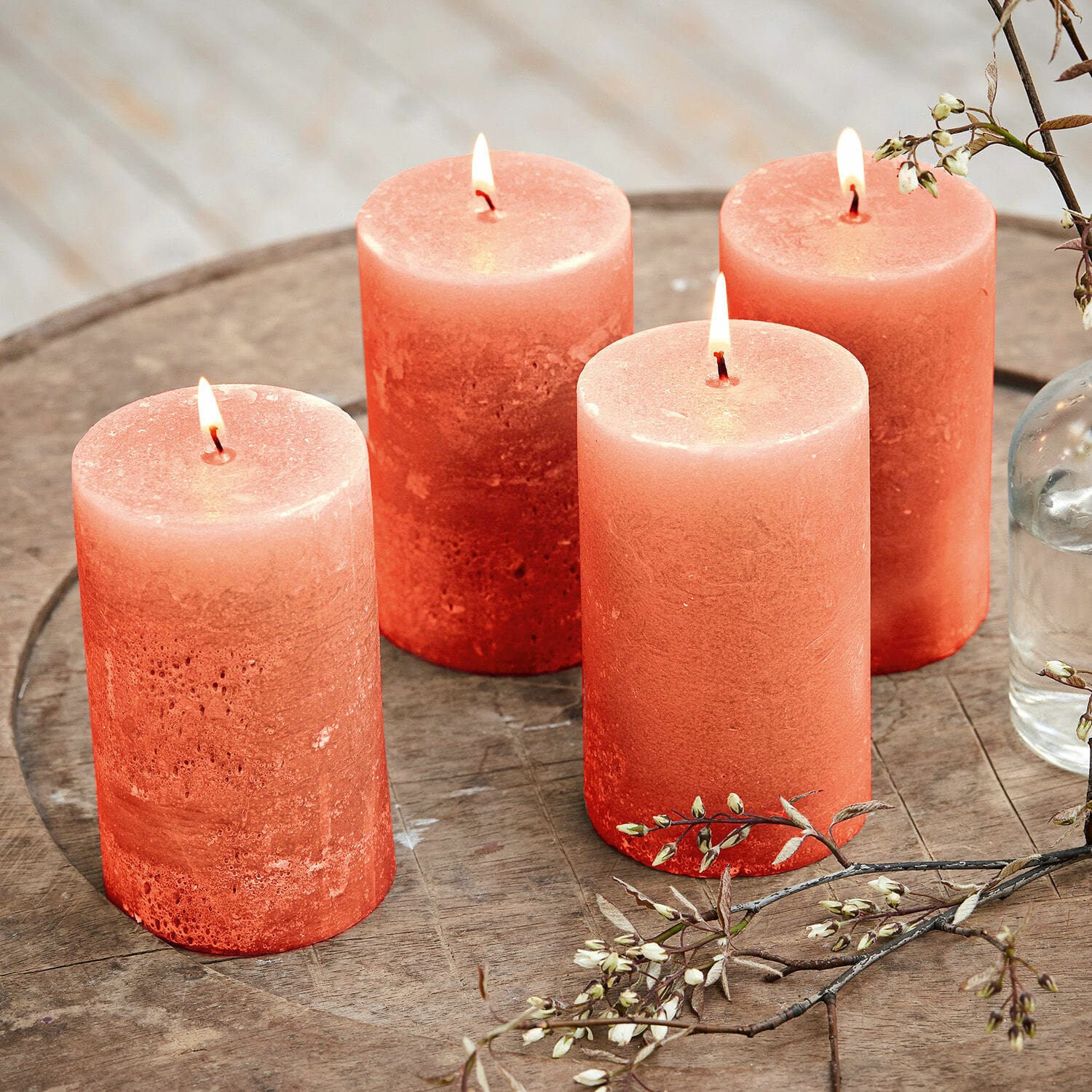 Set de 4 velas Braga
