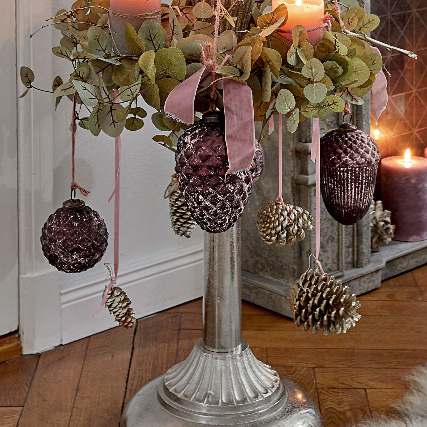 Set de 4 adornos navideños Broome