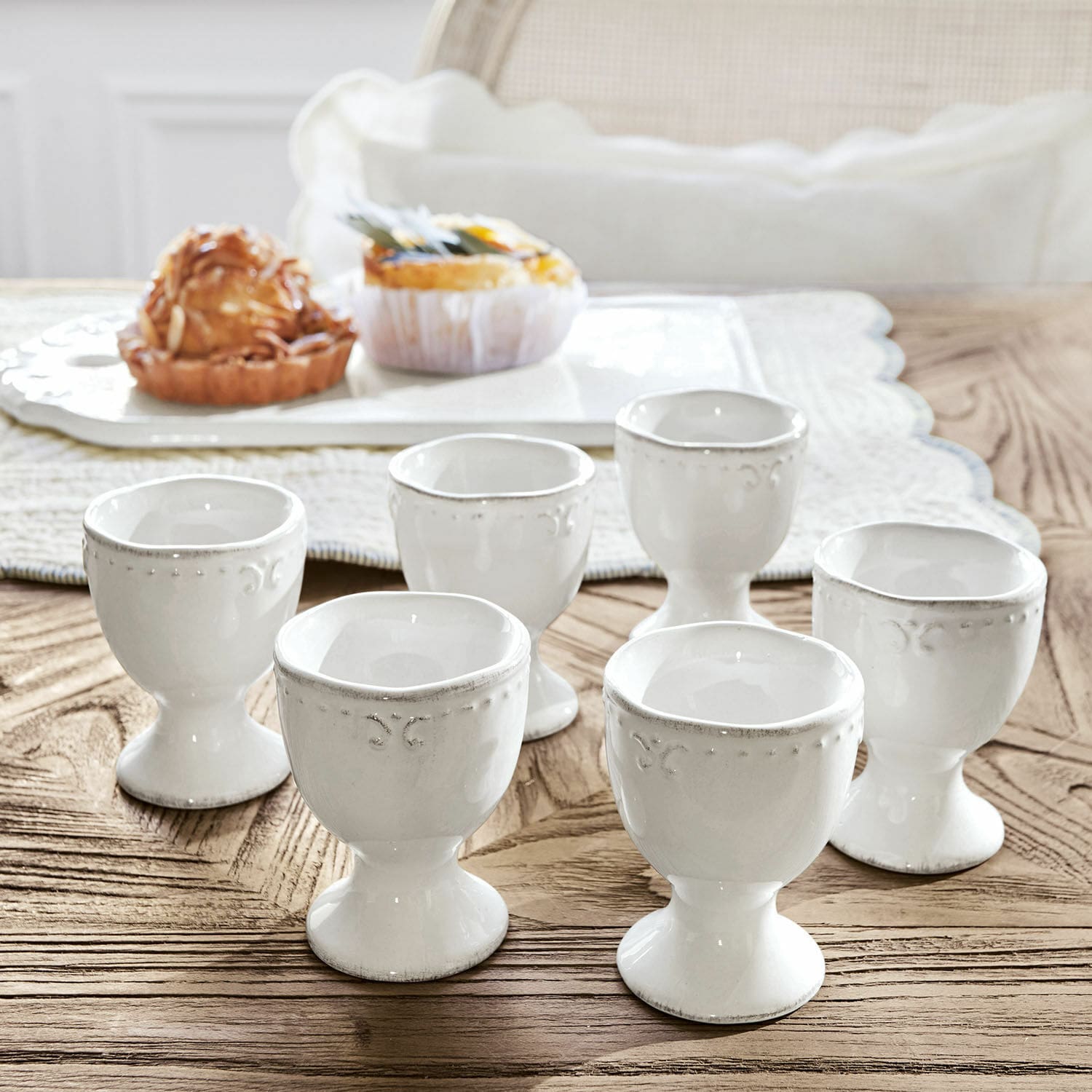 Set de 6 hueveras Fontienne