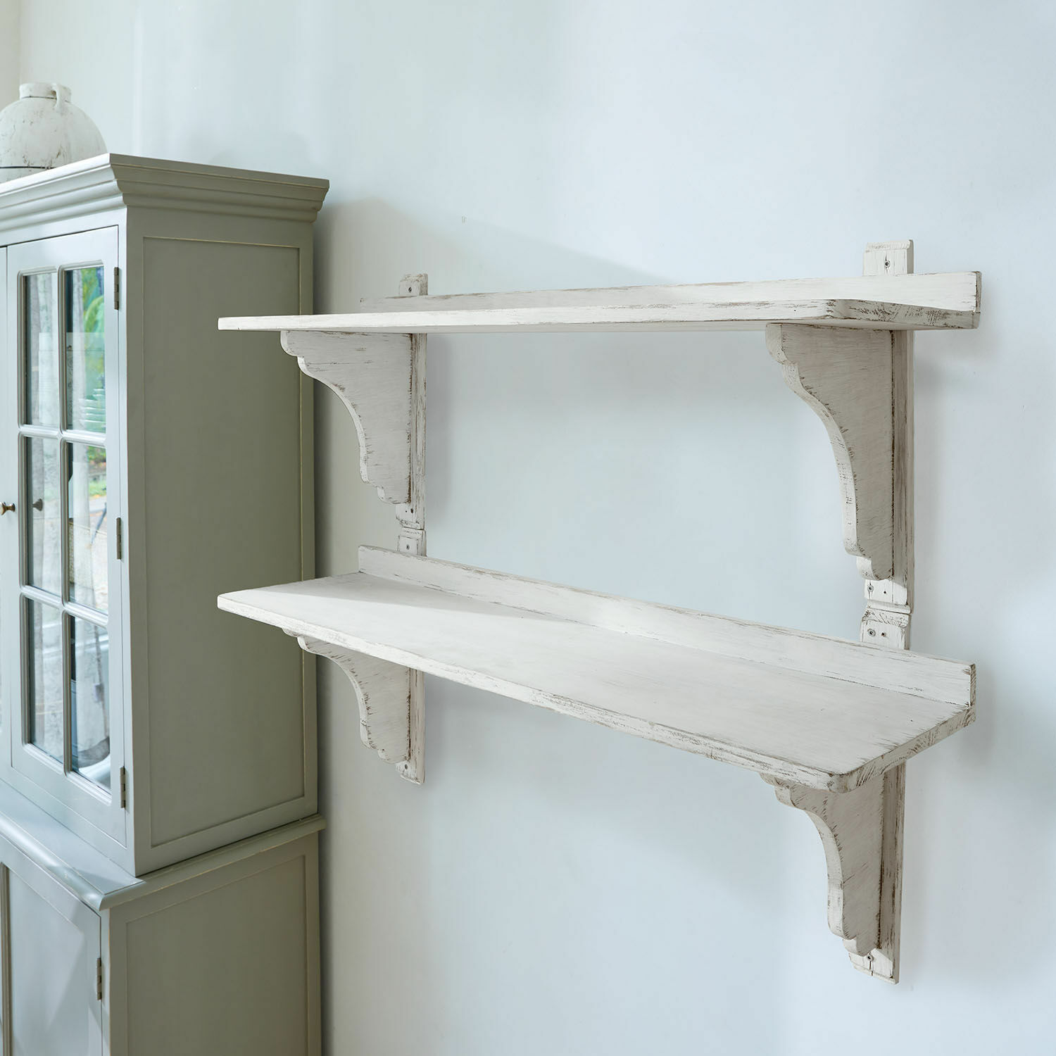 Set de 2 estantes de pared Yvelique