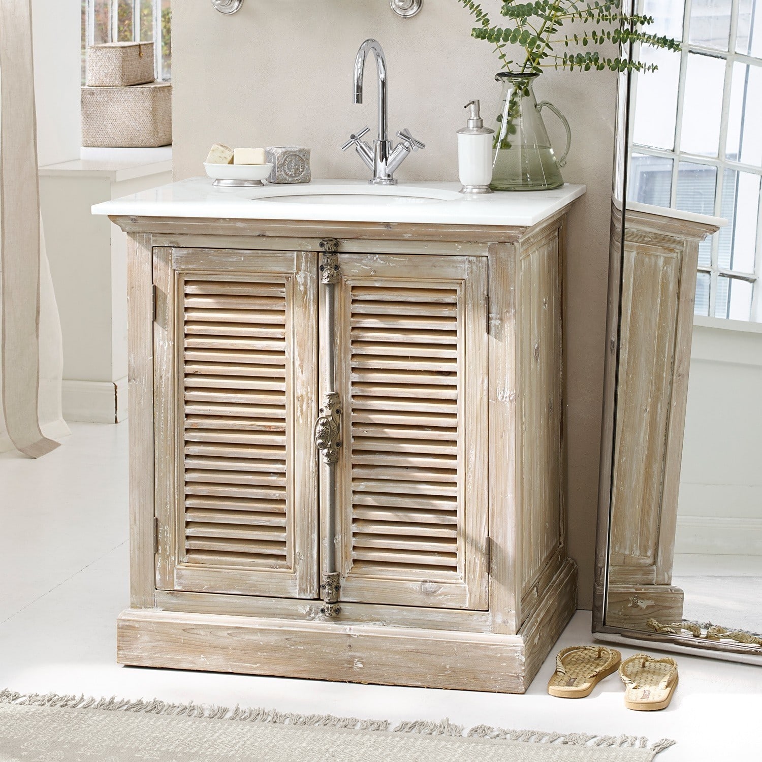 Mueble de baño con lavabo Cuthbert