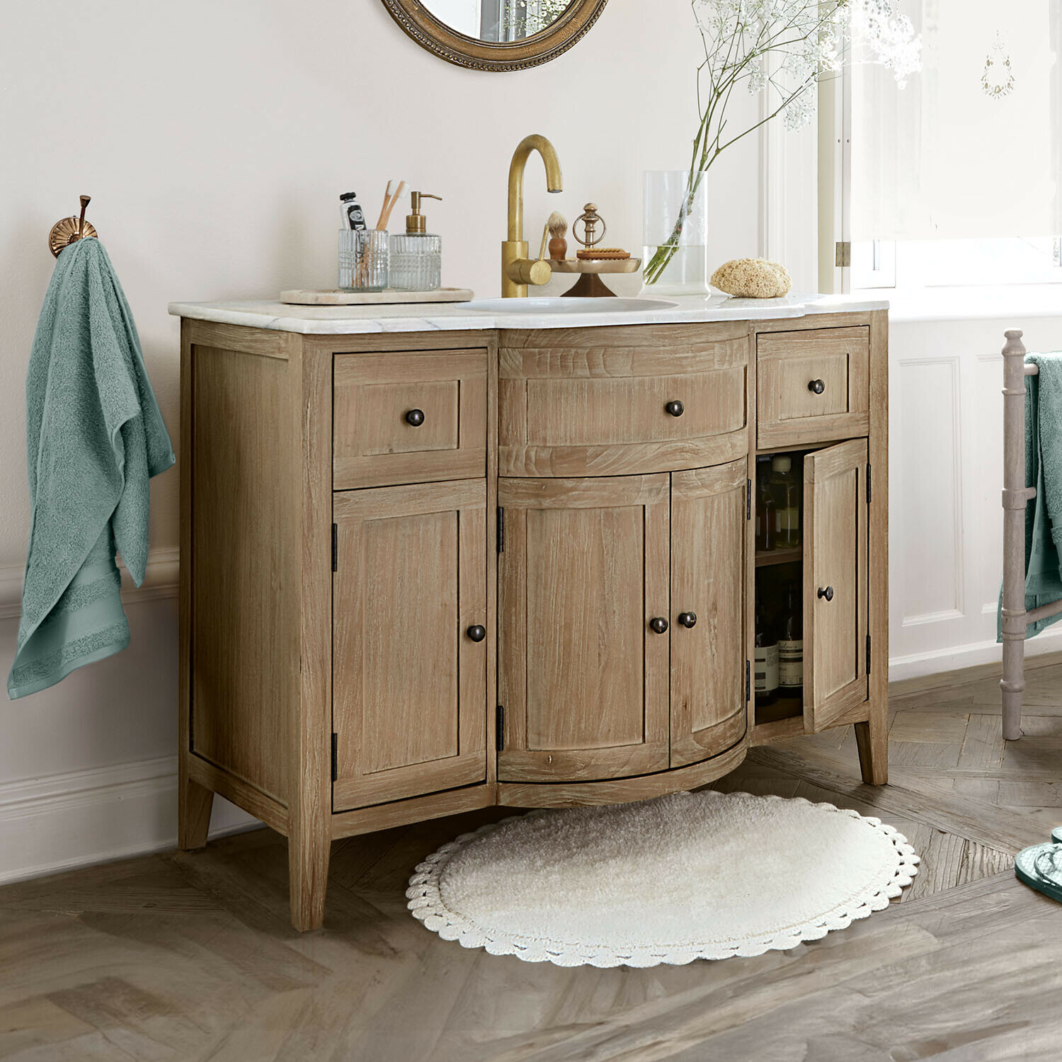 Mueble de baño con lavabo Bois Serein