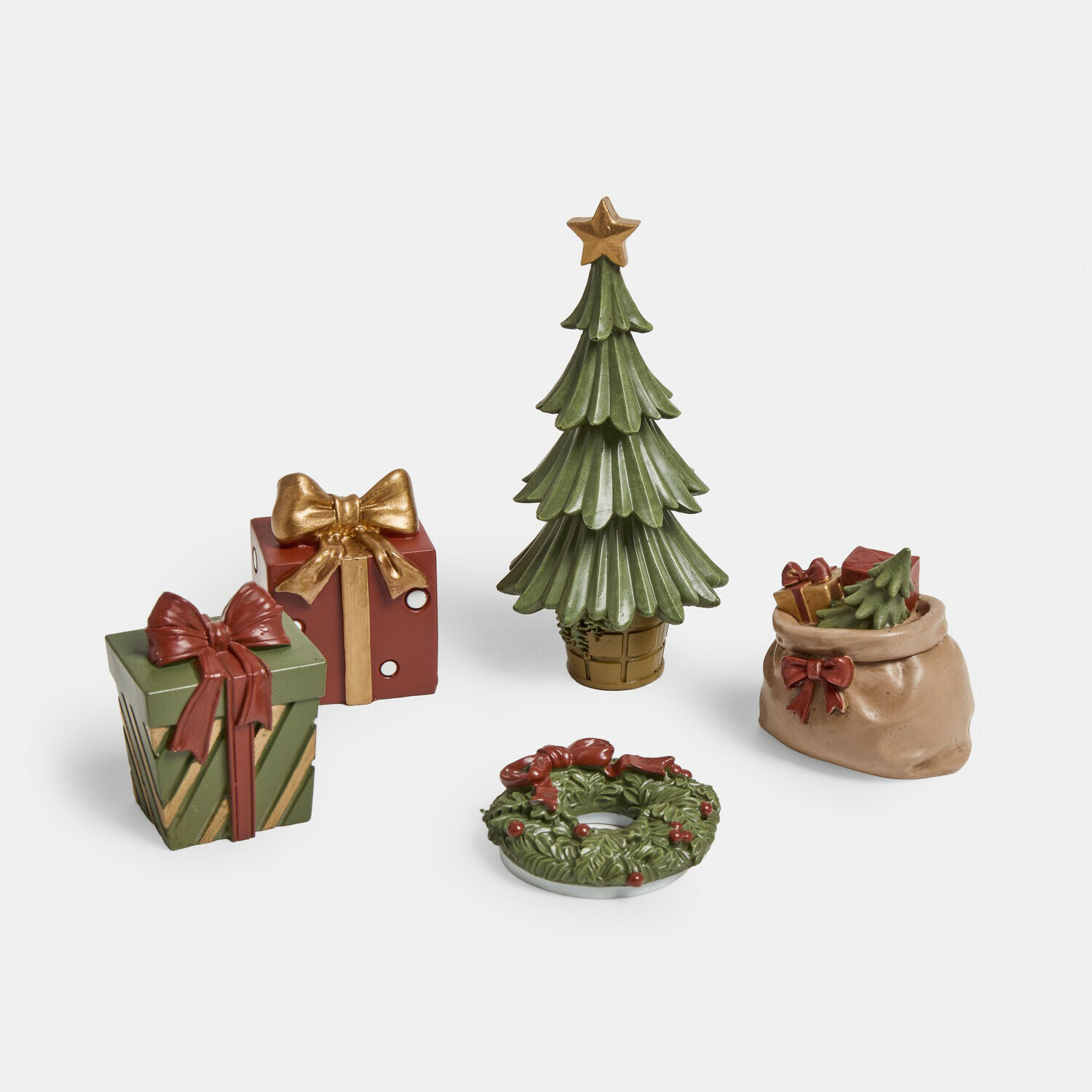Set de 5 adornos navideños Nuuksi