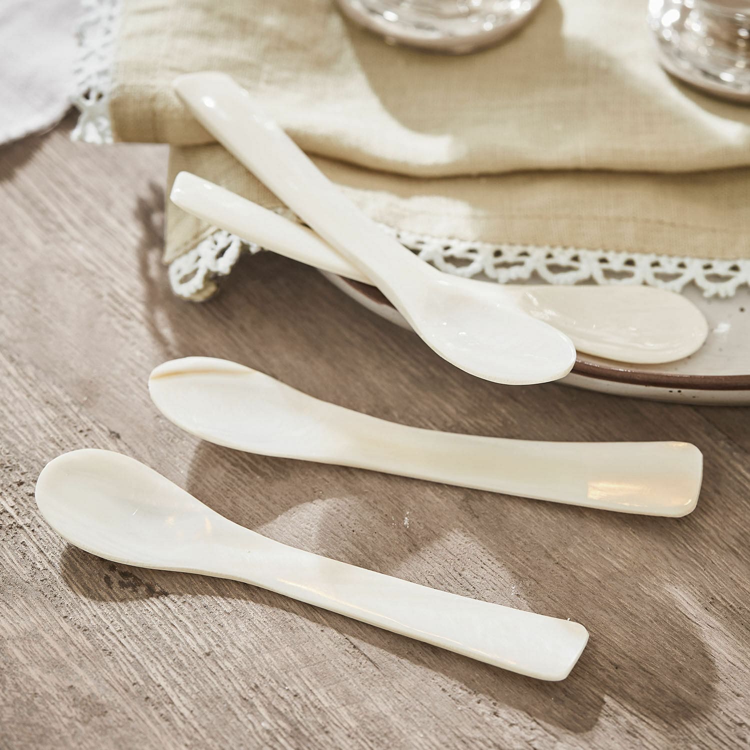Set de 4 cucharas para huevos Lilligret