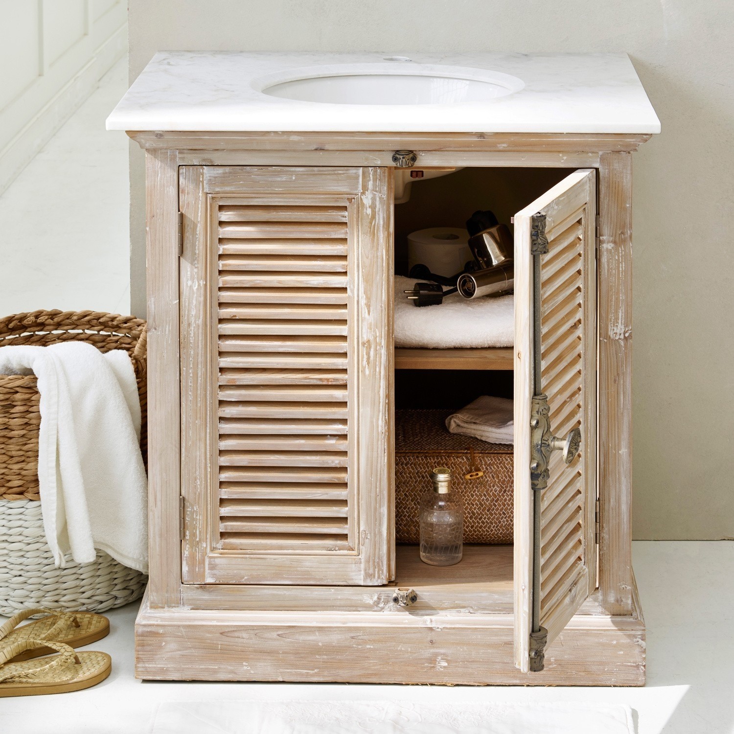 Mueble de baño con lavabo Cuthbert