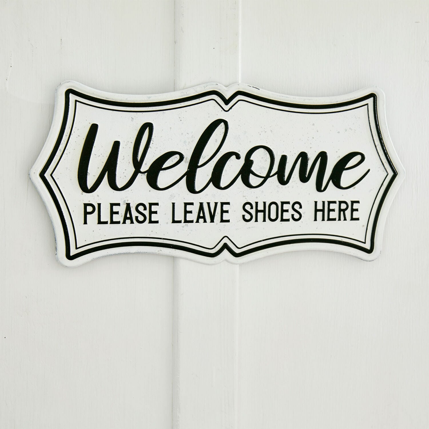Letrero decorativo Welcome