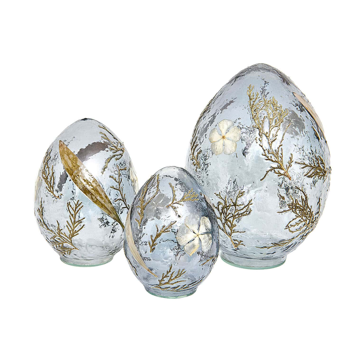 Set de 3 huevos decorativos Lunavelle