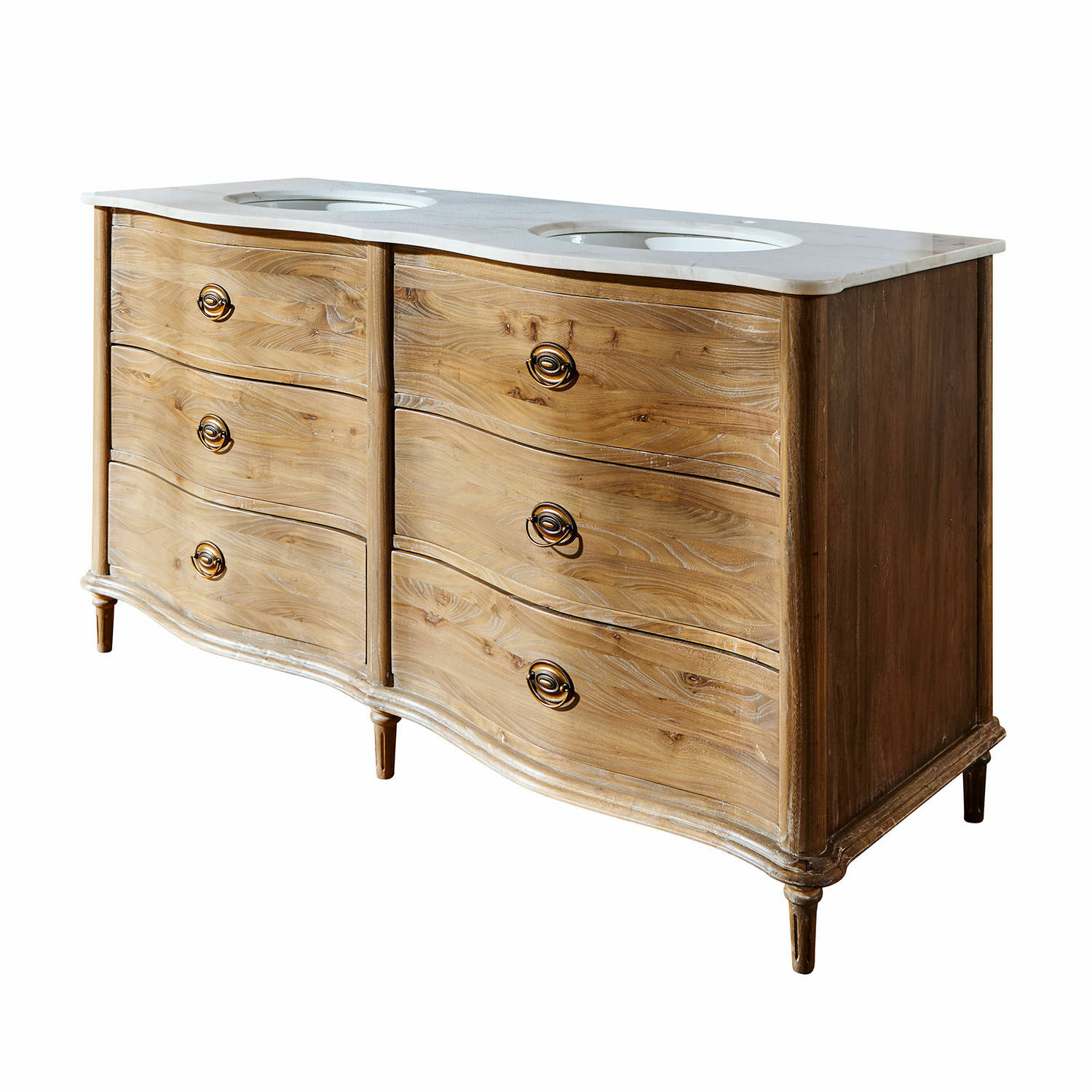 Mueble de lavabo doble Joravelle