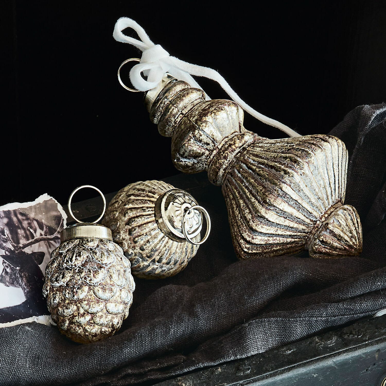 Set de 6 adornos navideños Ménoire