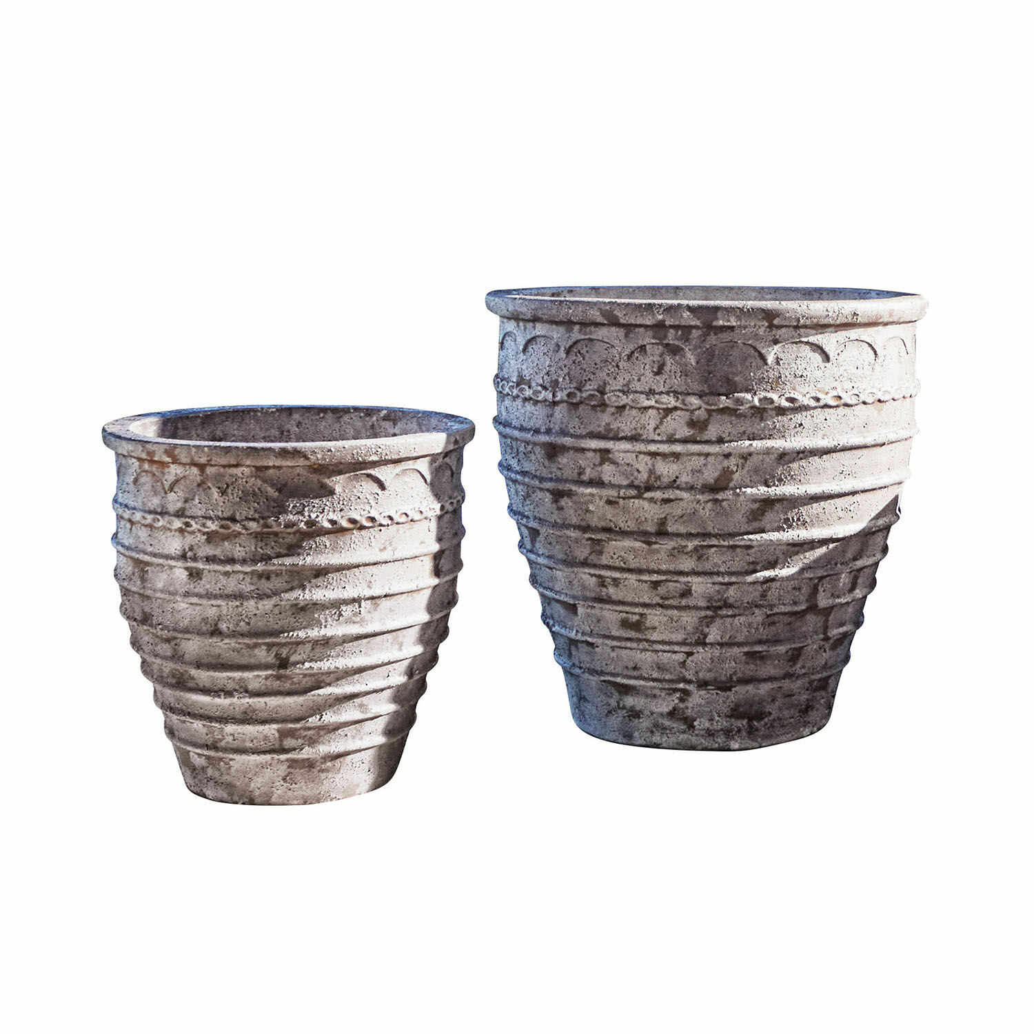 Set de 2 maceteros Ettrick