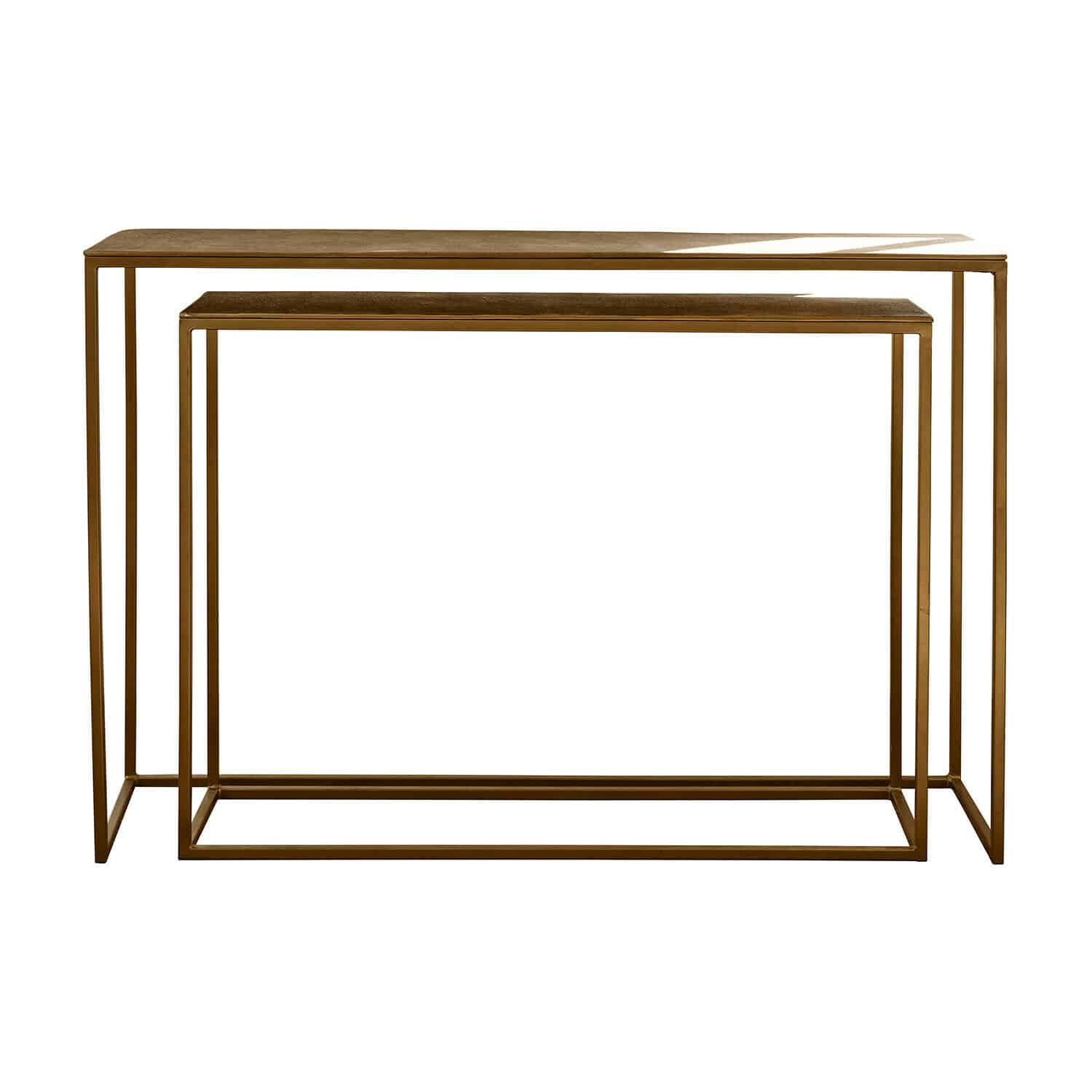 Set de 2 consolas Olvenzo