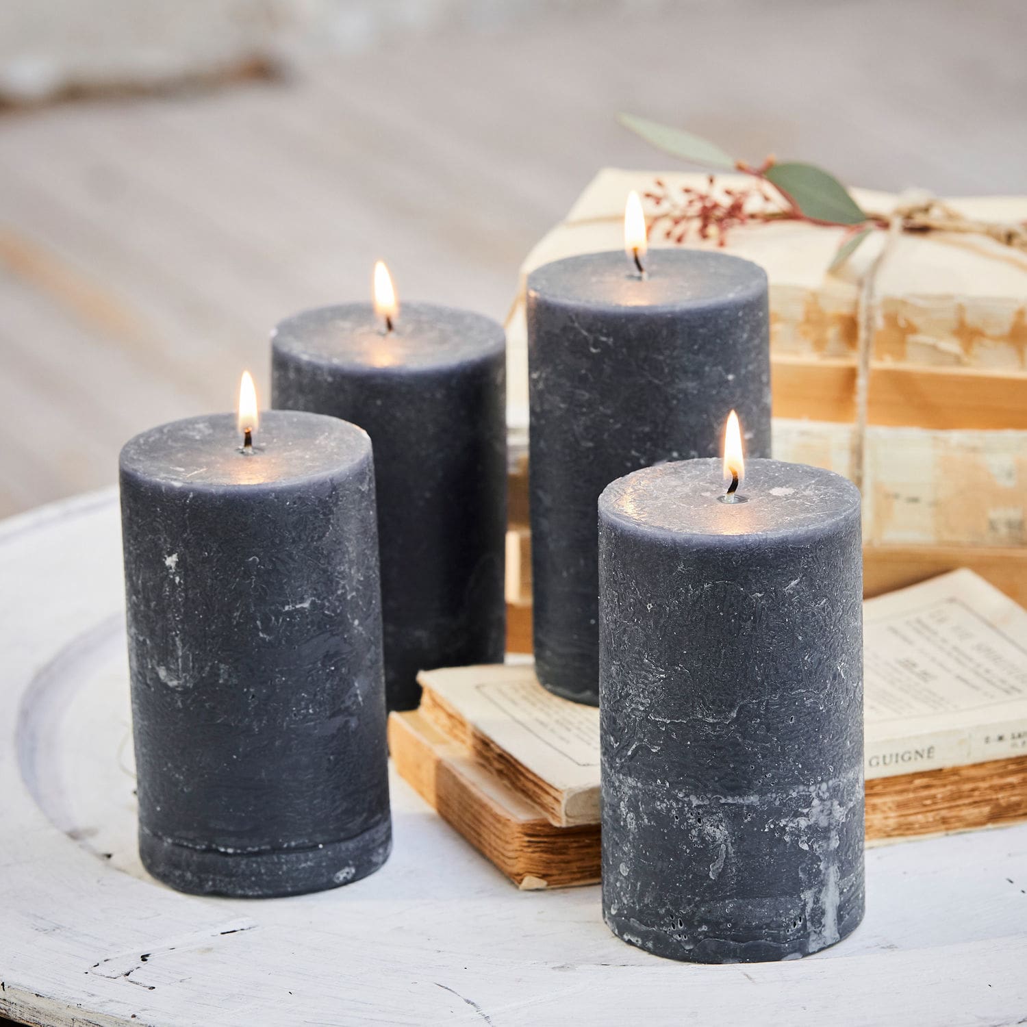 Set de 4 velas Braga