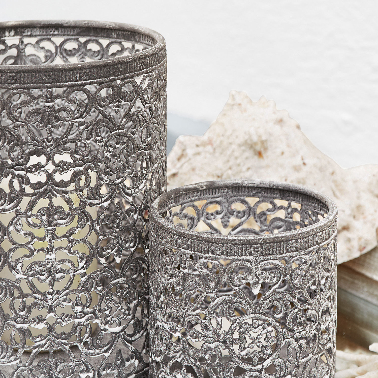 Set de 2 farolillos Jina