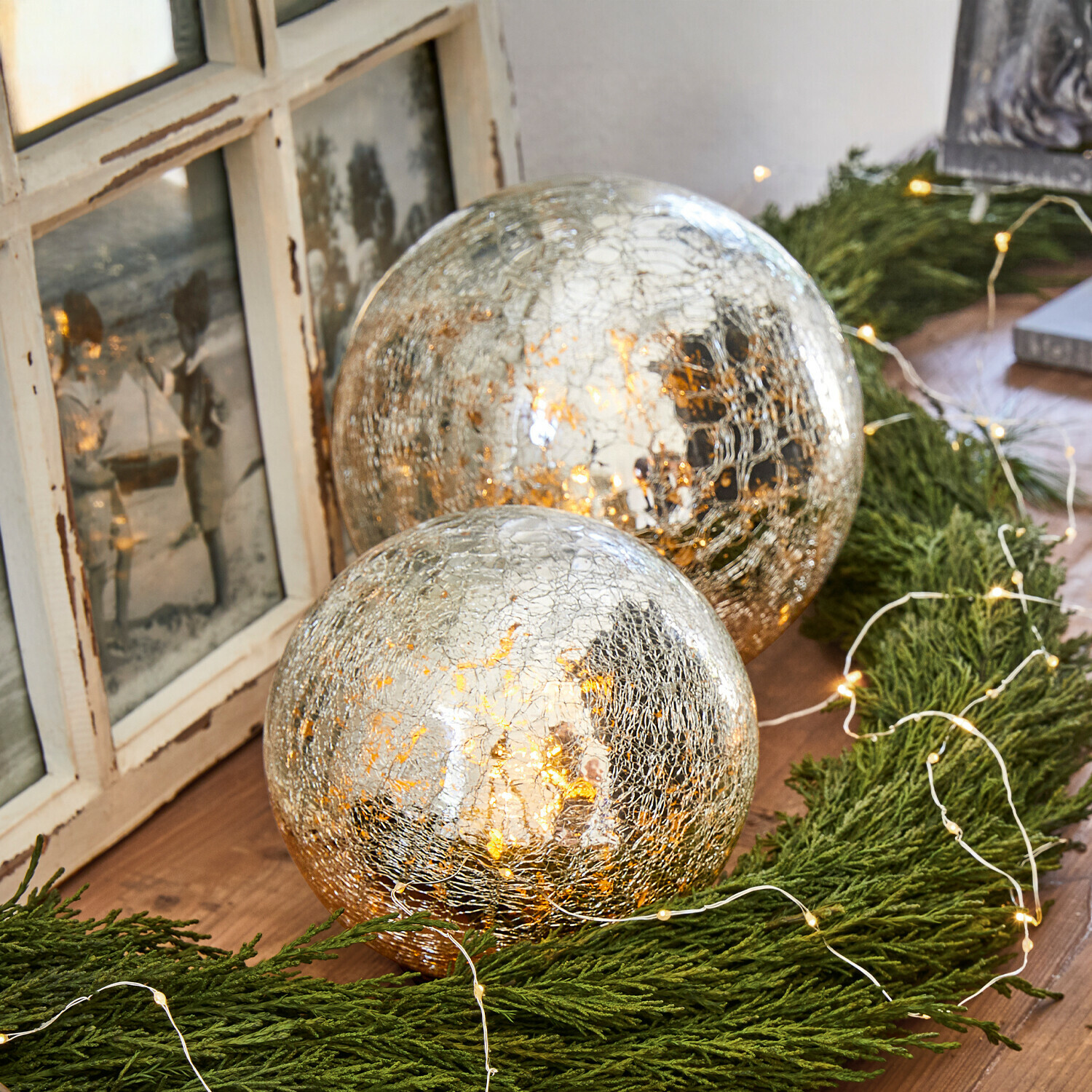 Set de 2 esferas luminosas Lightballs