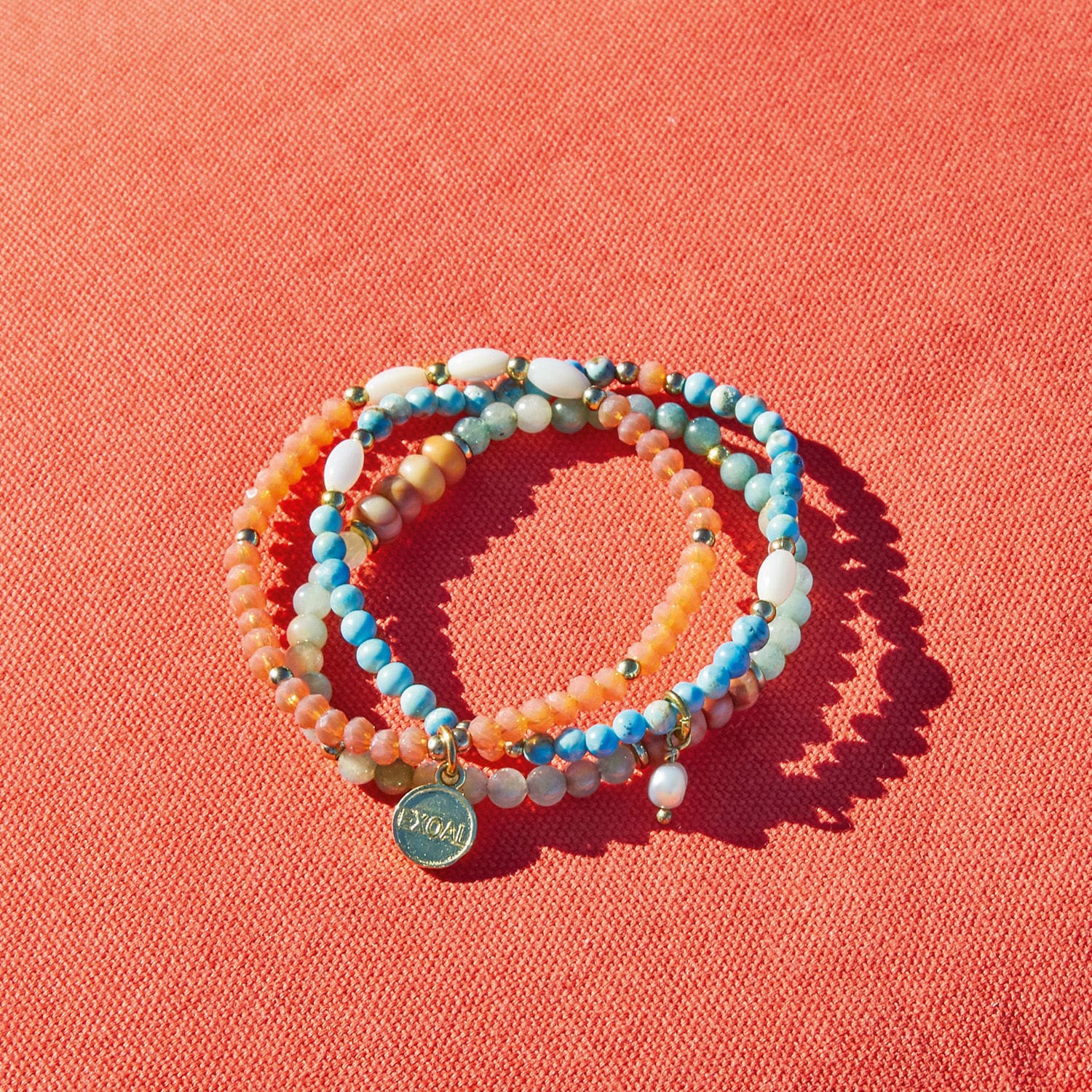 Set de 3 pulseras Pía