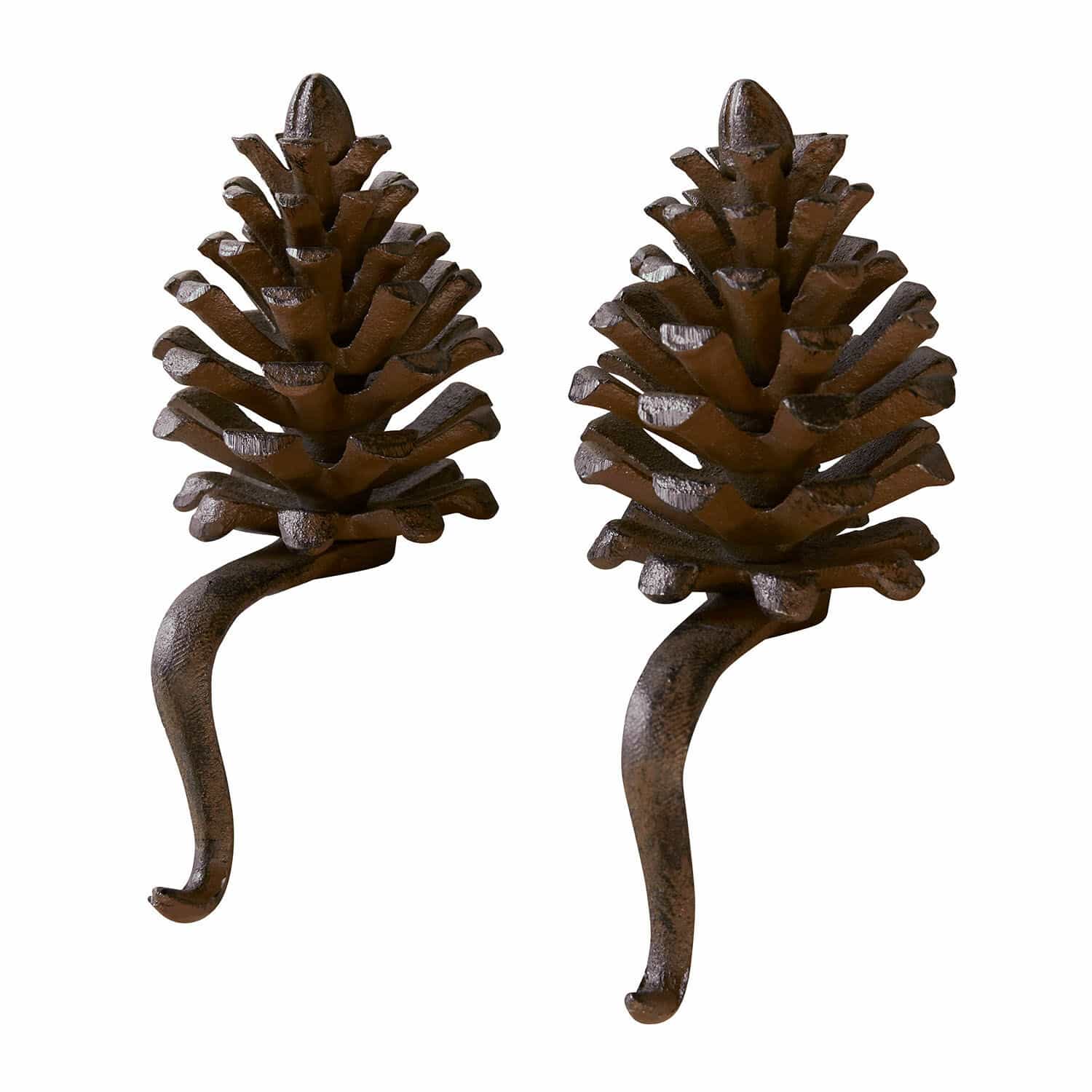 Set de 2 piñas de hierro Firenza
