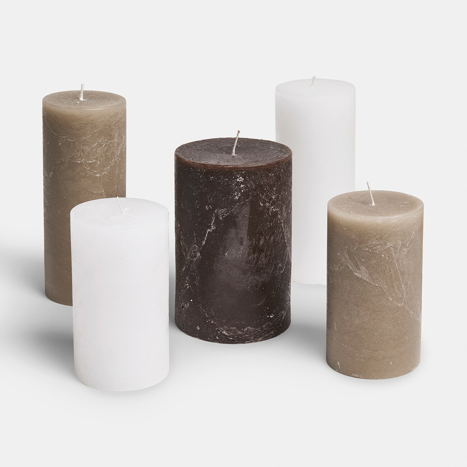 Set de 5 velas Panagra