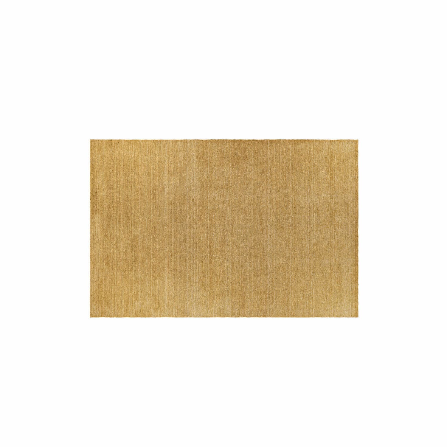 Alfombra Cresil Alfombra rectangular de material suave en tono miel cálido, ideal para sala de estar