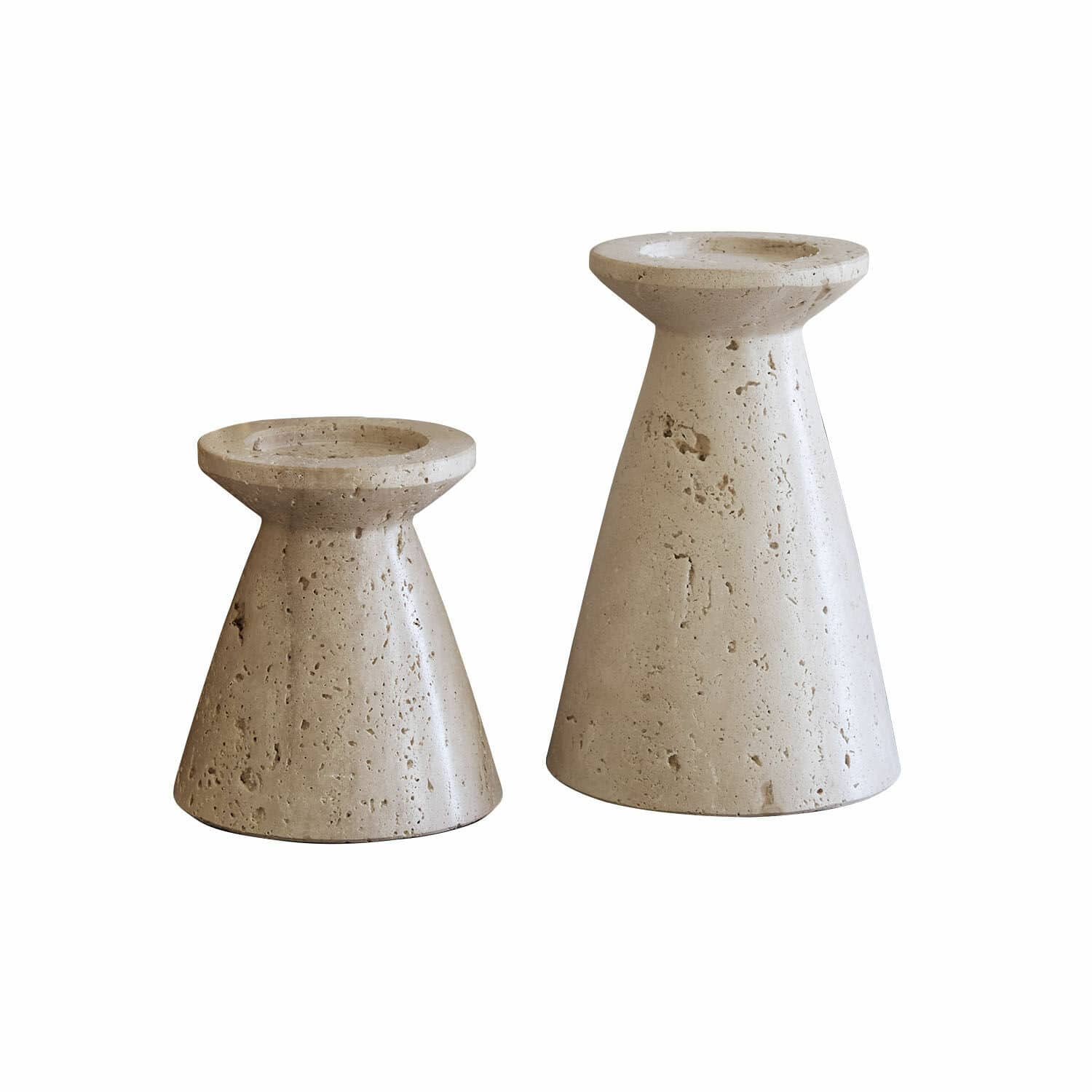 Set de 2 candeleros Bazrahim