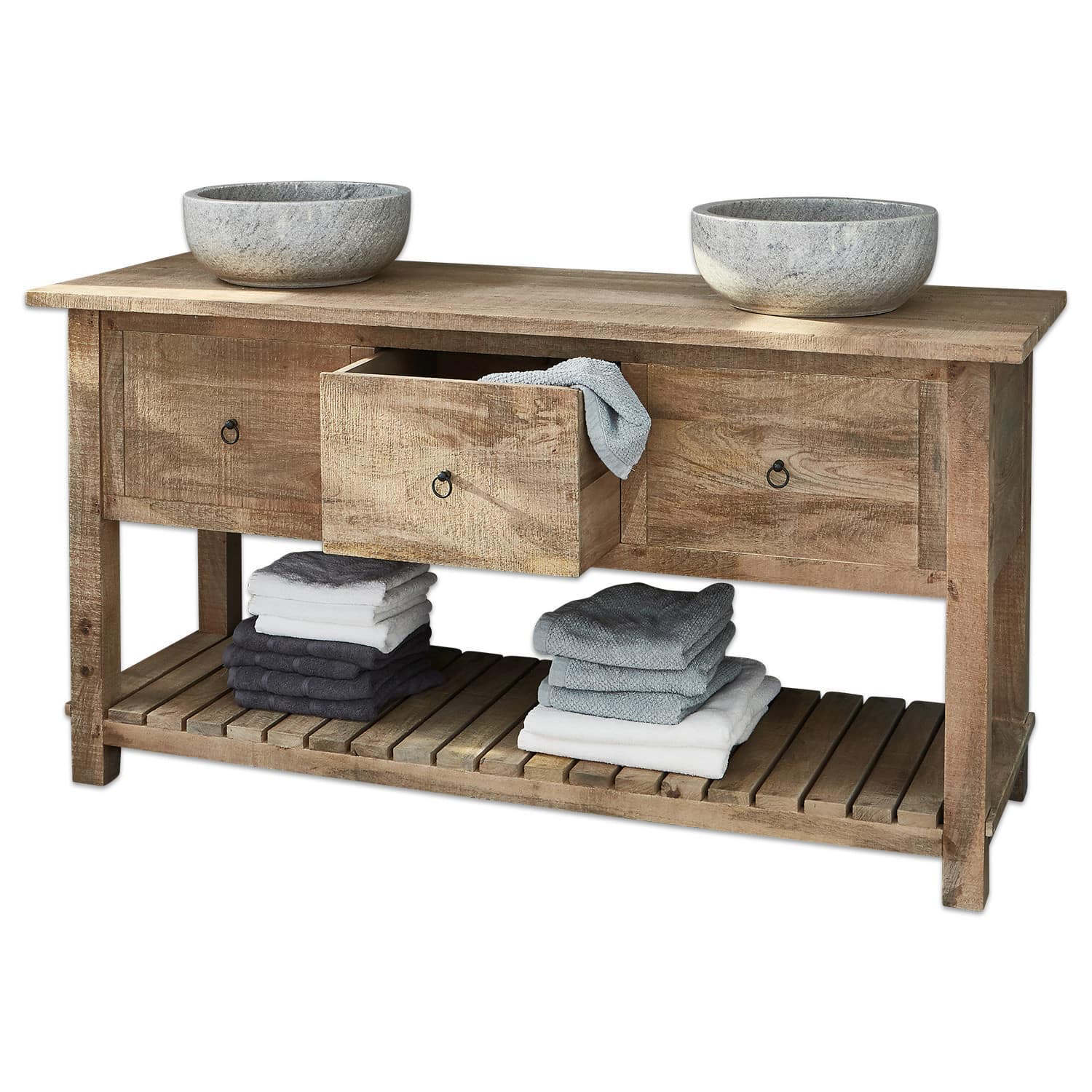 Mueble de lavabo doble Ravel