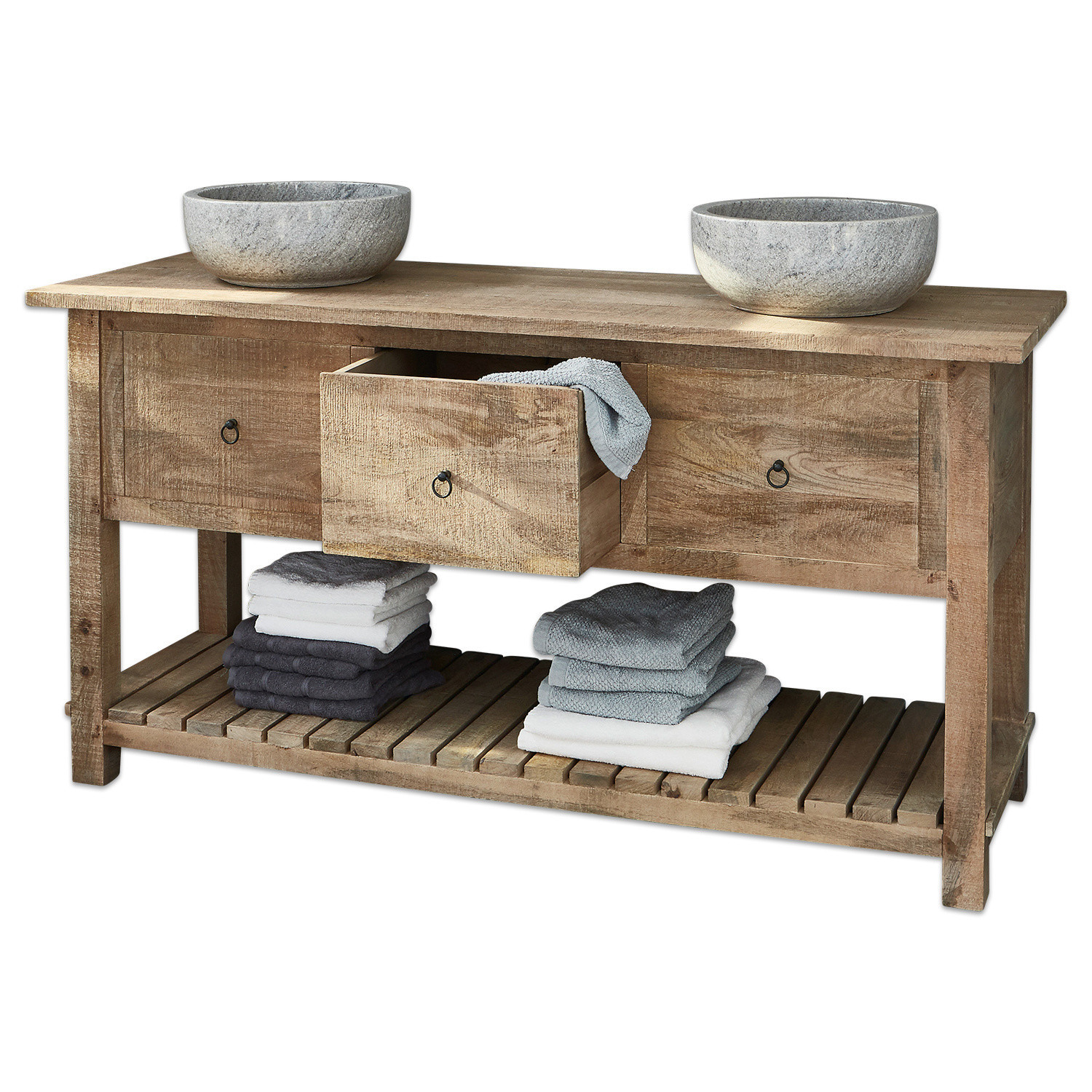 Mueble de lavabo doble Ravel
