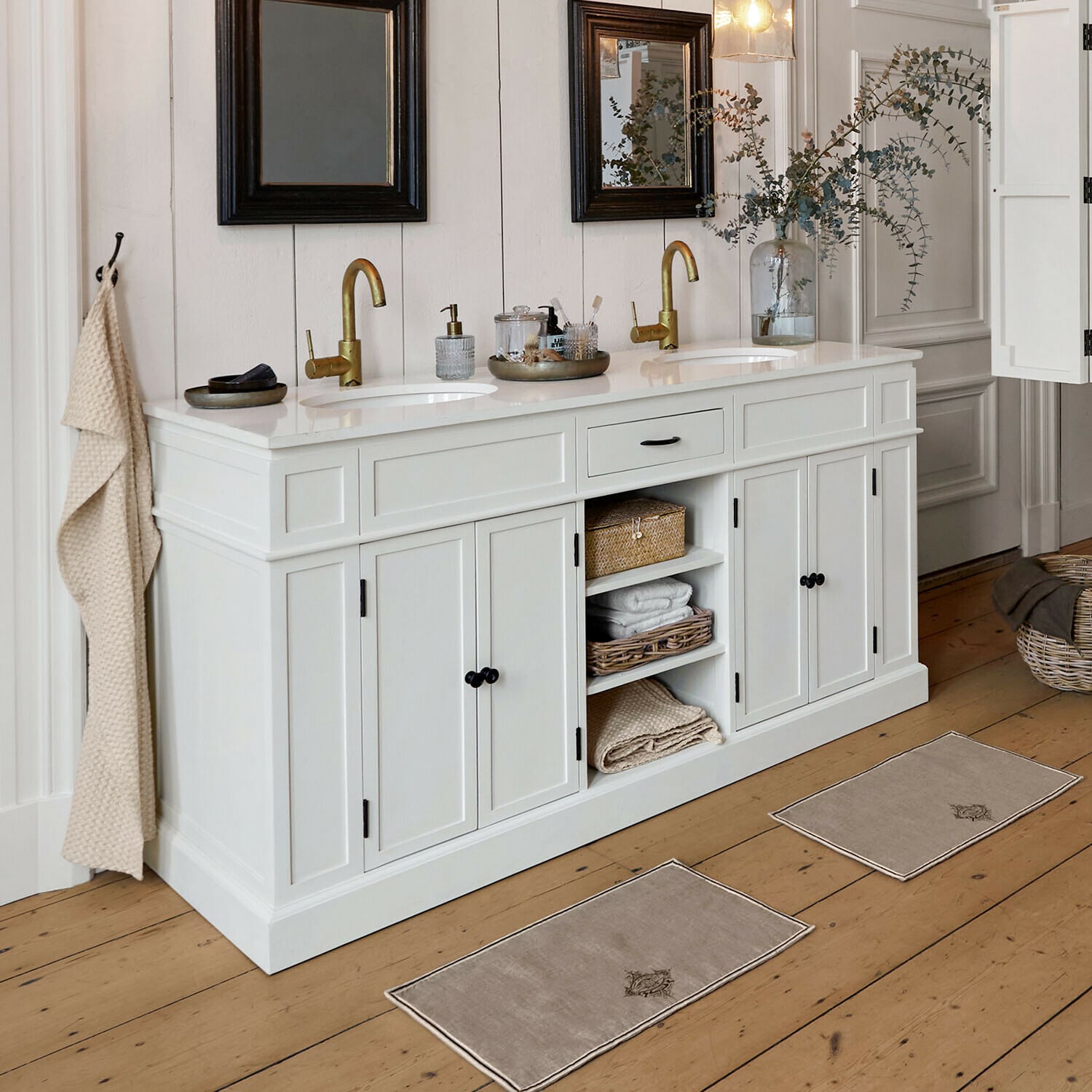 Mueble de baño con lavabo doble Lydia