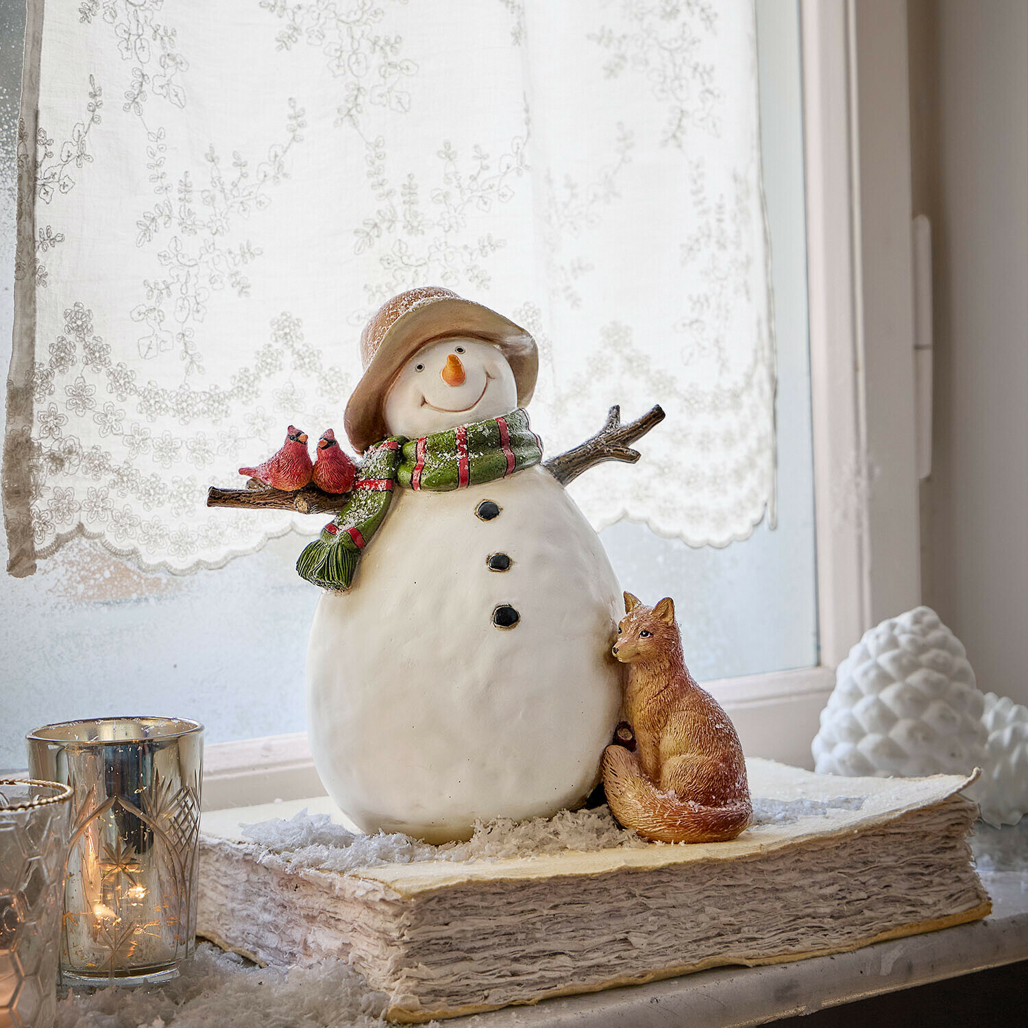 Muñeco de nieve decorativo Irenja