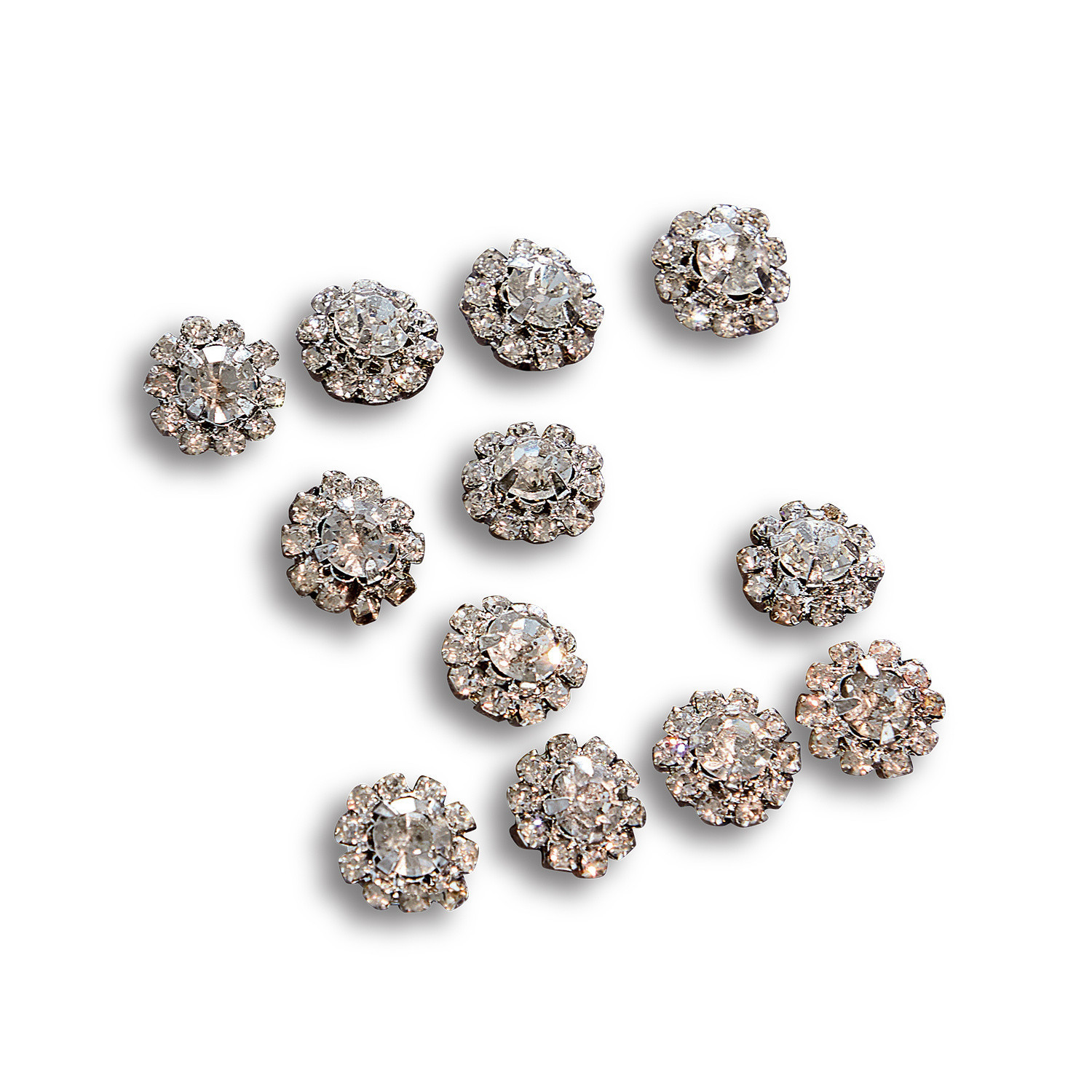 Set de 12 pines decorativos Roses
