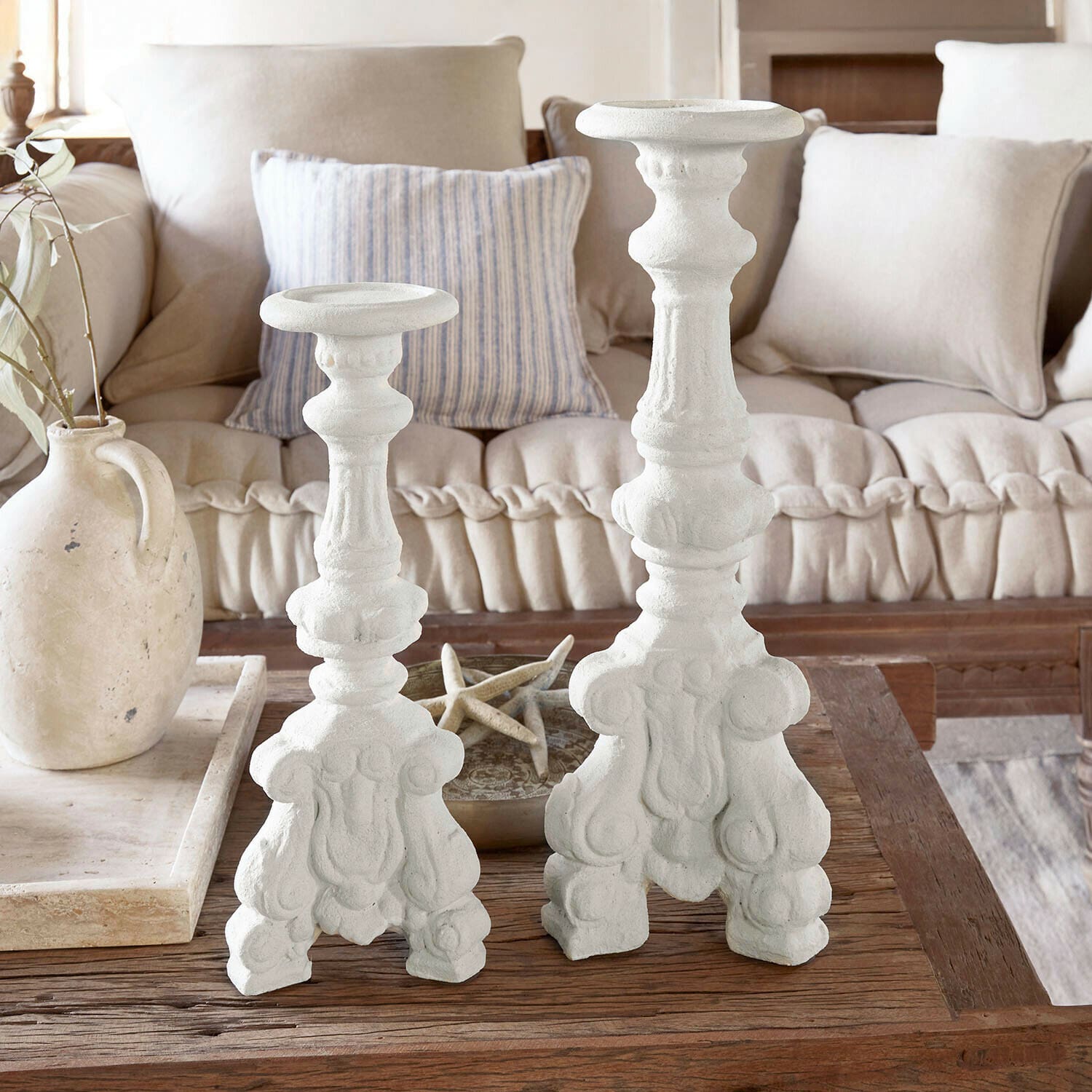 Set de 2 candeleros Chaverny
