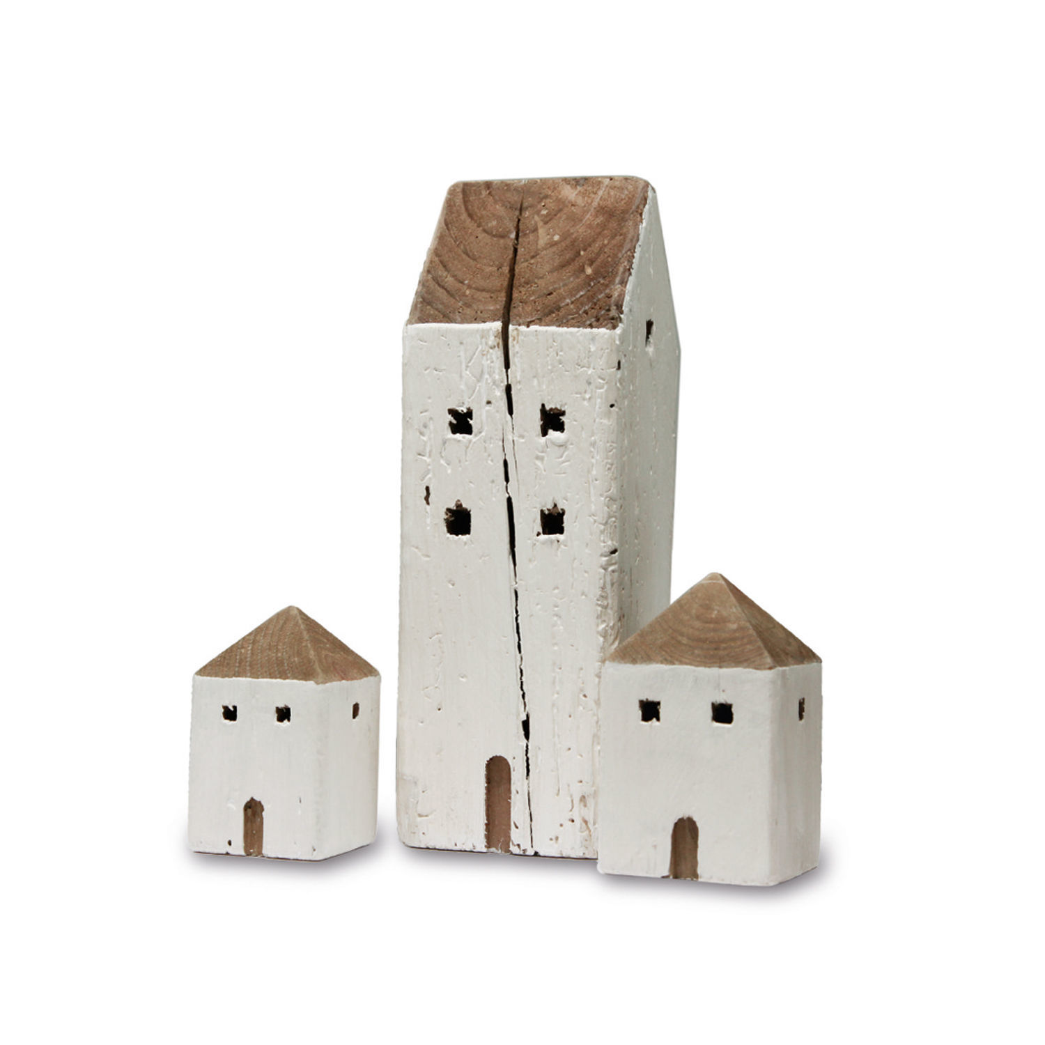 Set de 3 casitas decorativas Lormont