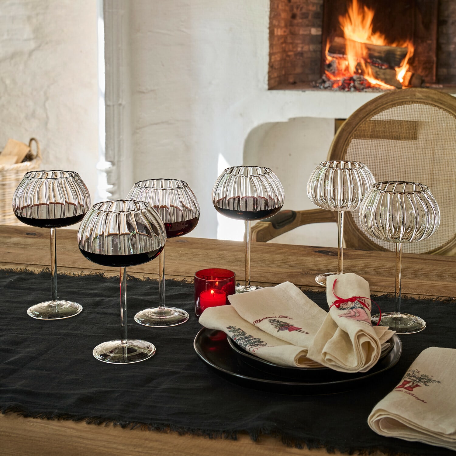 Set de 6 copas de vino Minou