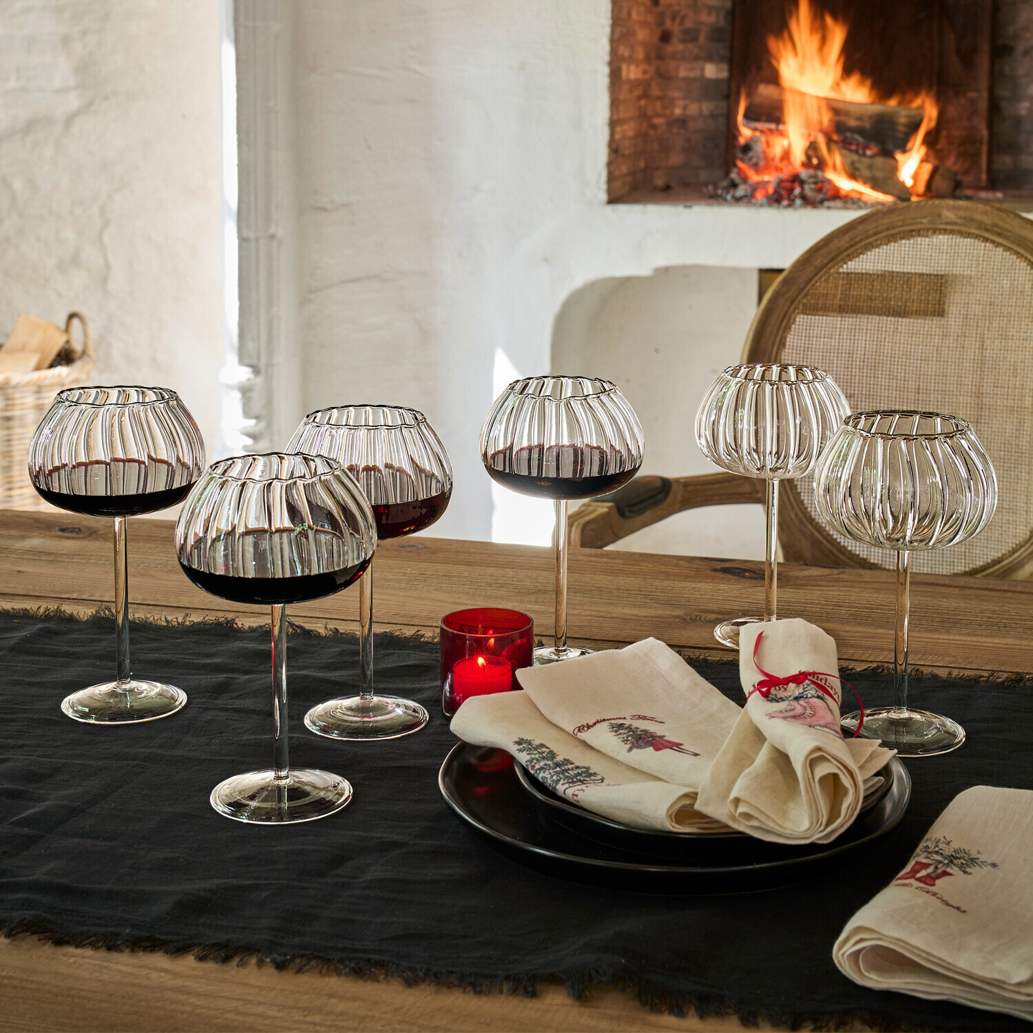 Set de 6 copas de vino Minou