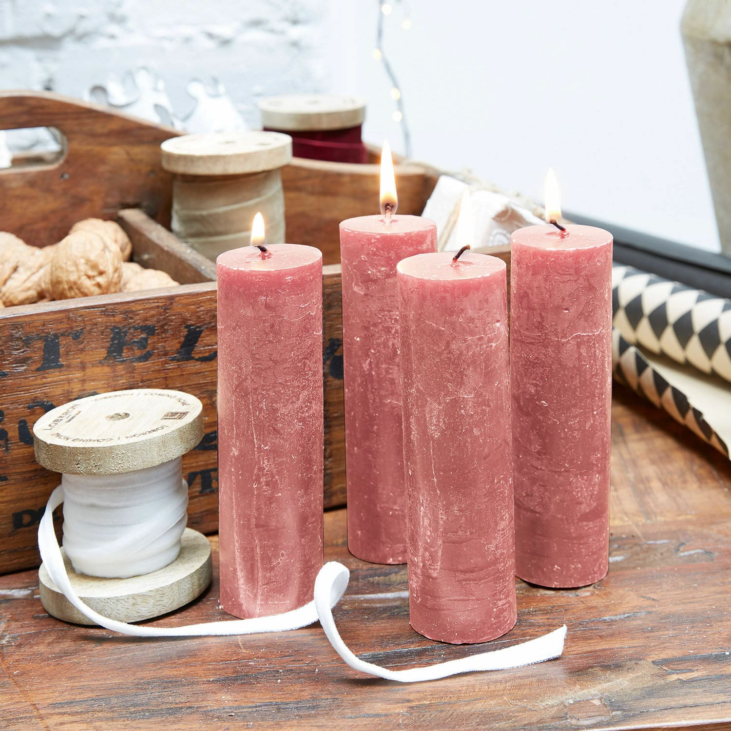 Set de 4 velas Muriel