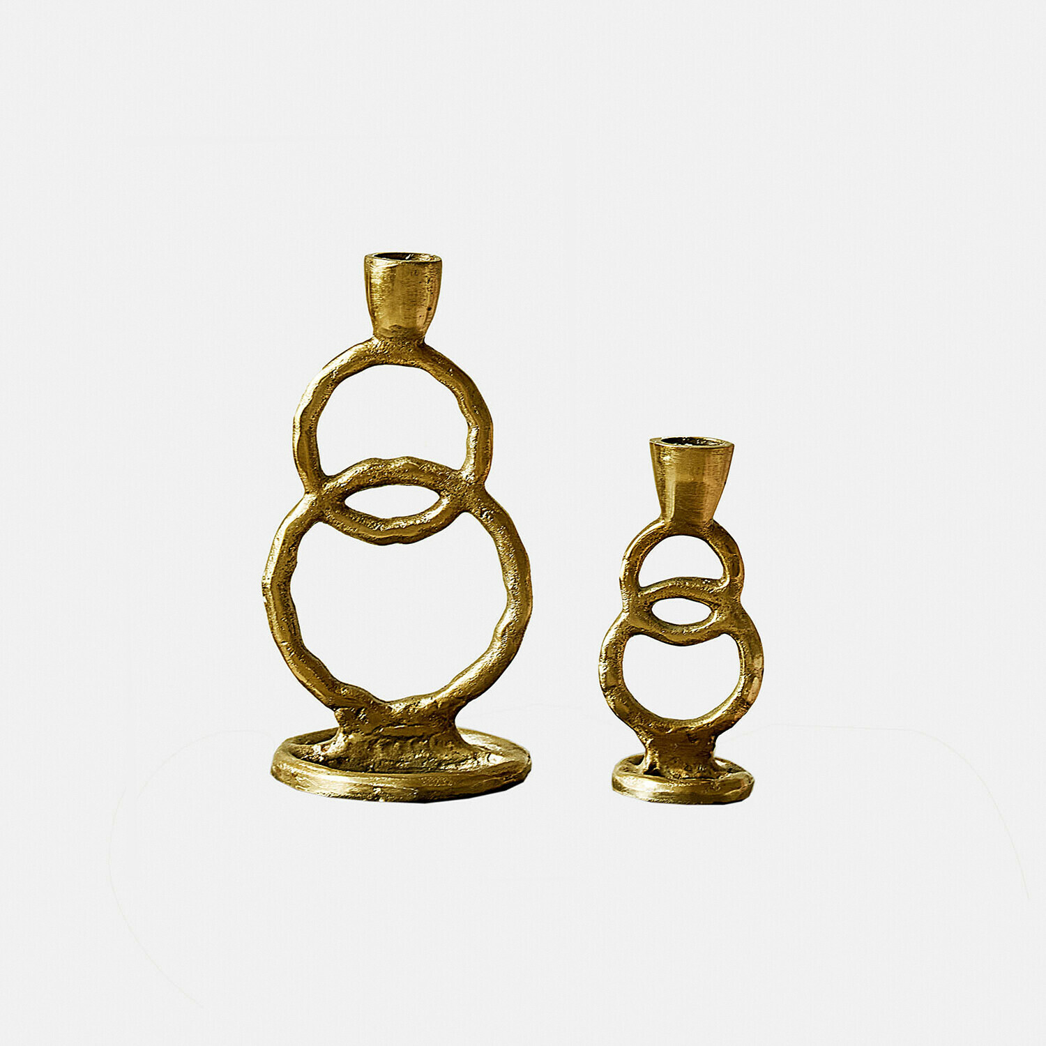 Set de 2 candeleros Corvane