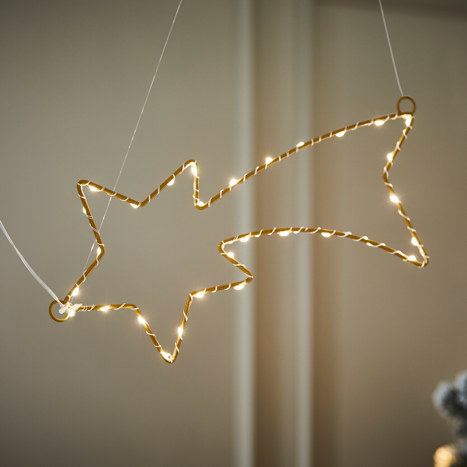 Estrella de Navidad LED Glittera