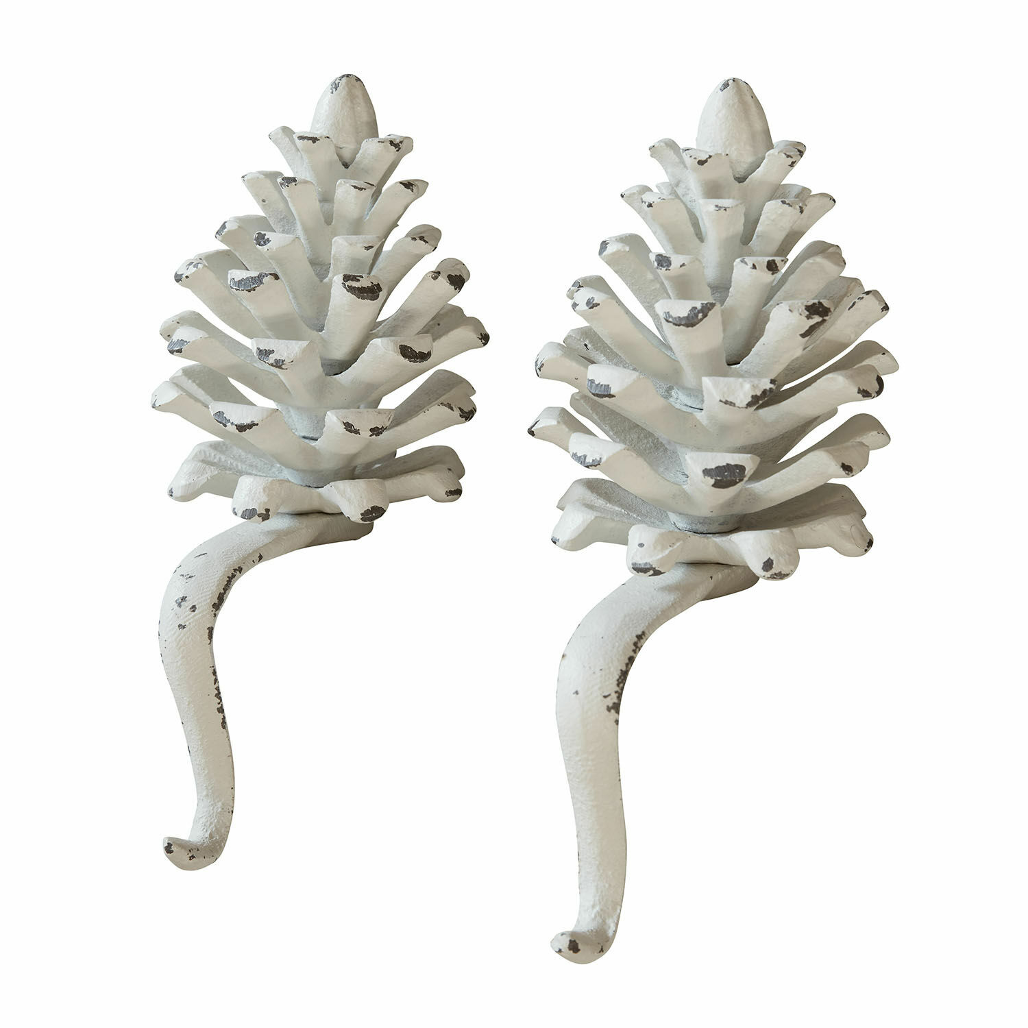 Set de 2 piñas de hierro Firenza