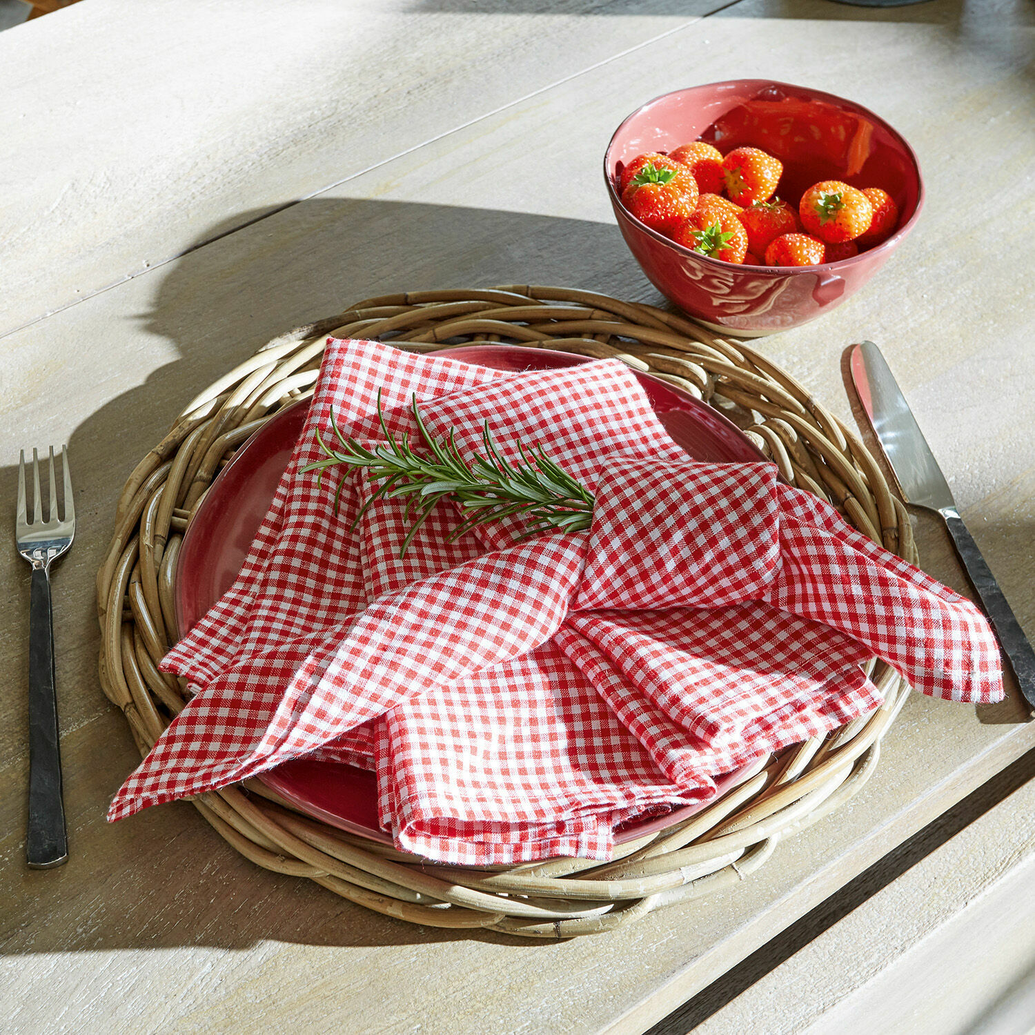 Set de 4 servilletas Ghis