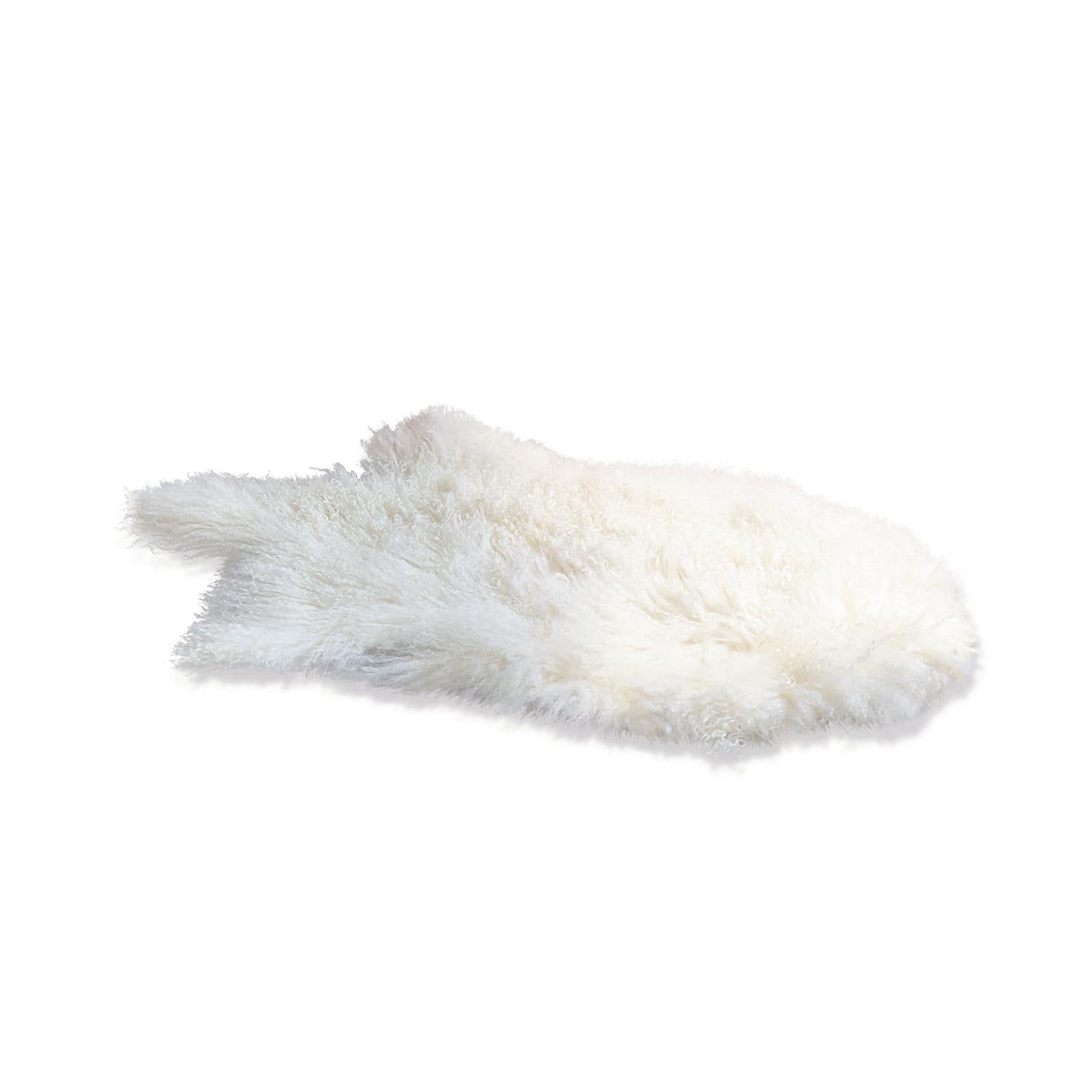 Piel de oveja natural cremosa y suave para decoración interior, material acogedor para el hogar