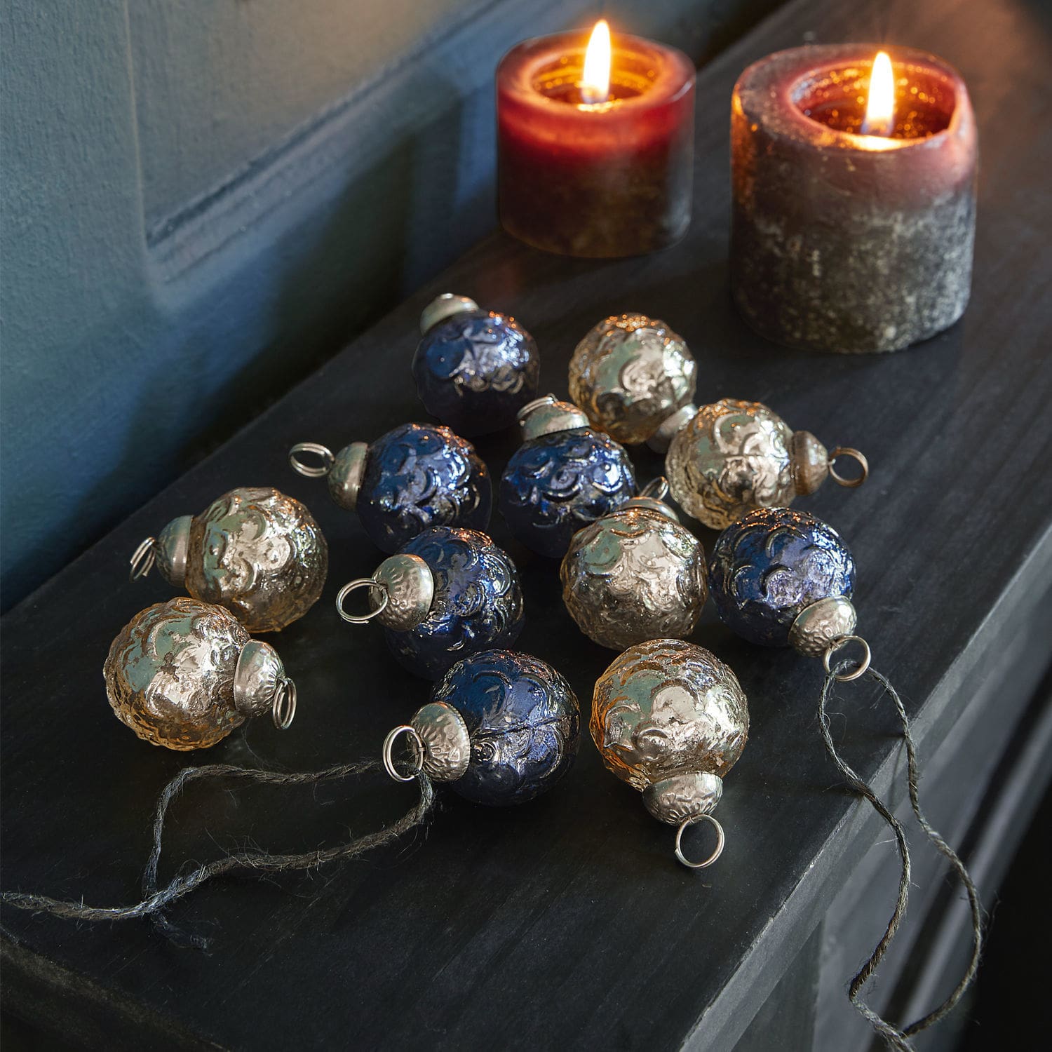 Set de 12 adornos navideños Werendela