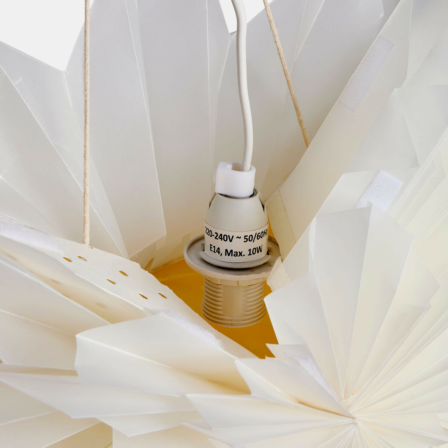 Estrella luminosa de papel Ylmera