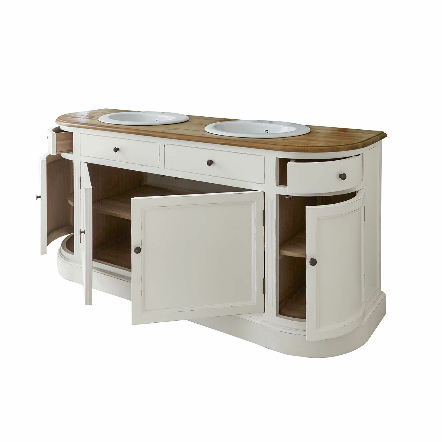 Mueble de baño con lavabo doble Louisiana