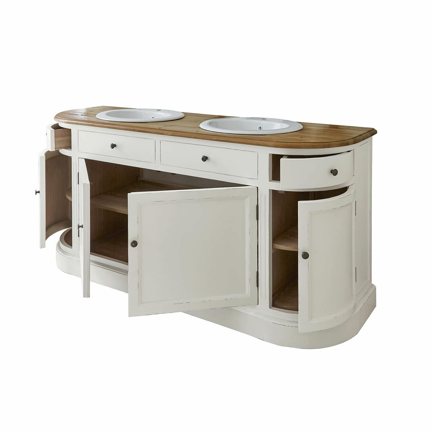 Mueble de baño con lavabo doble Louisiana
