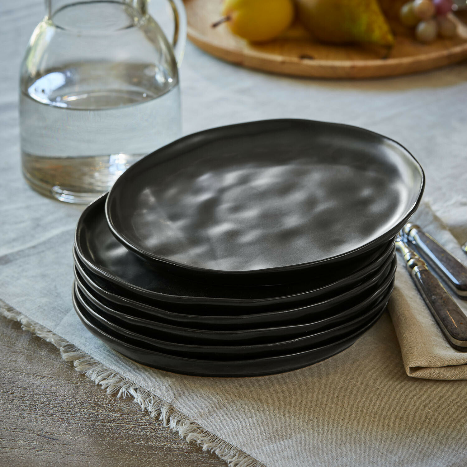 Set de 6 platos de postre Biarré