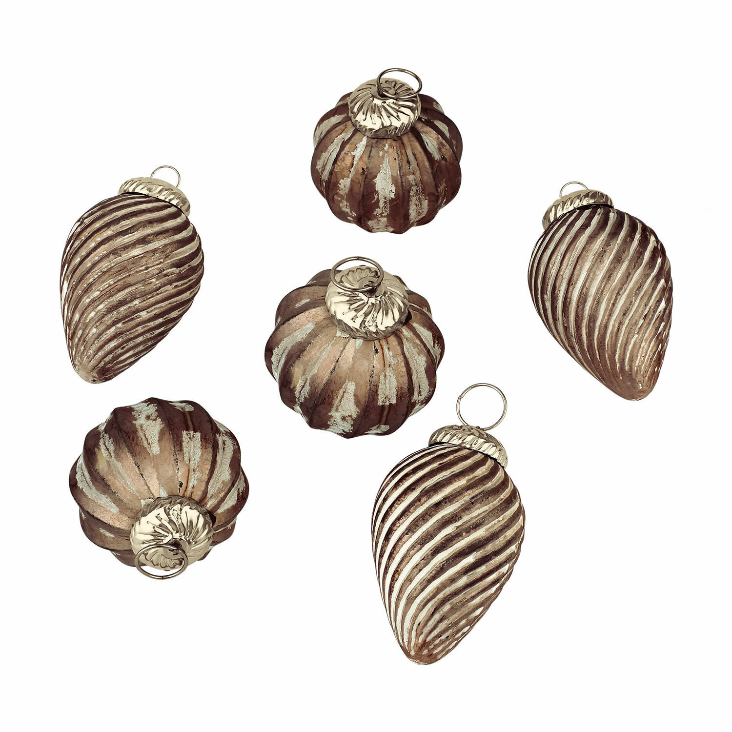 Set de 6 adornos navideños Miras