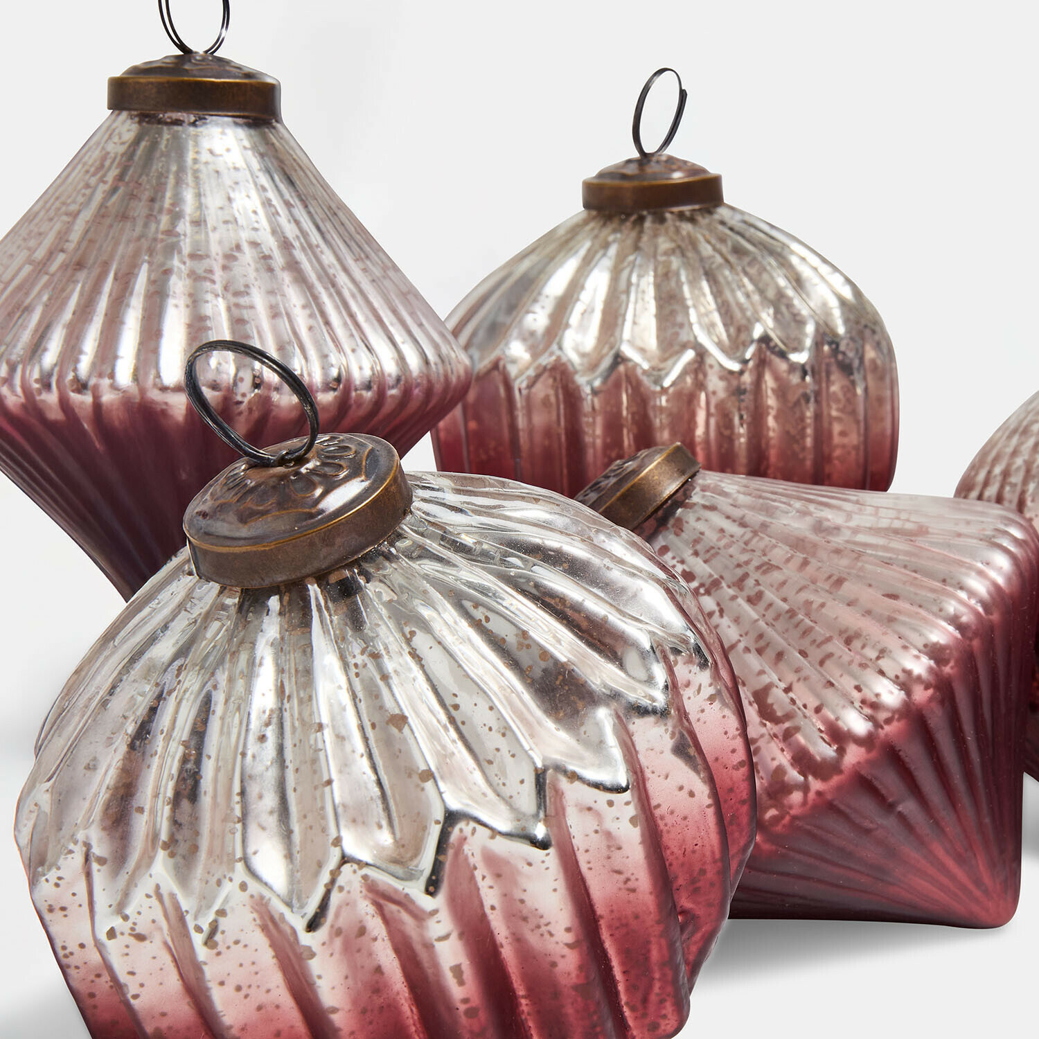Set de 6 bolas de Navidad Marquee