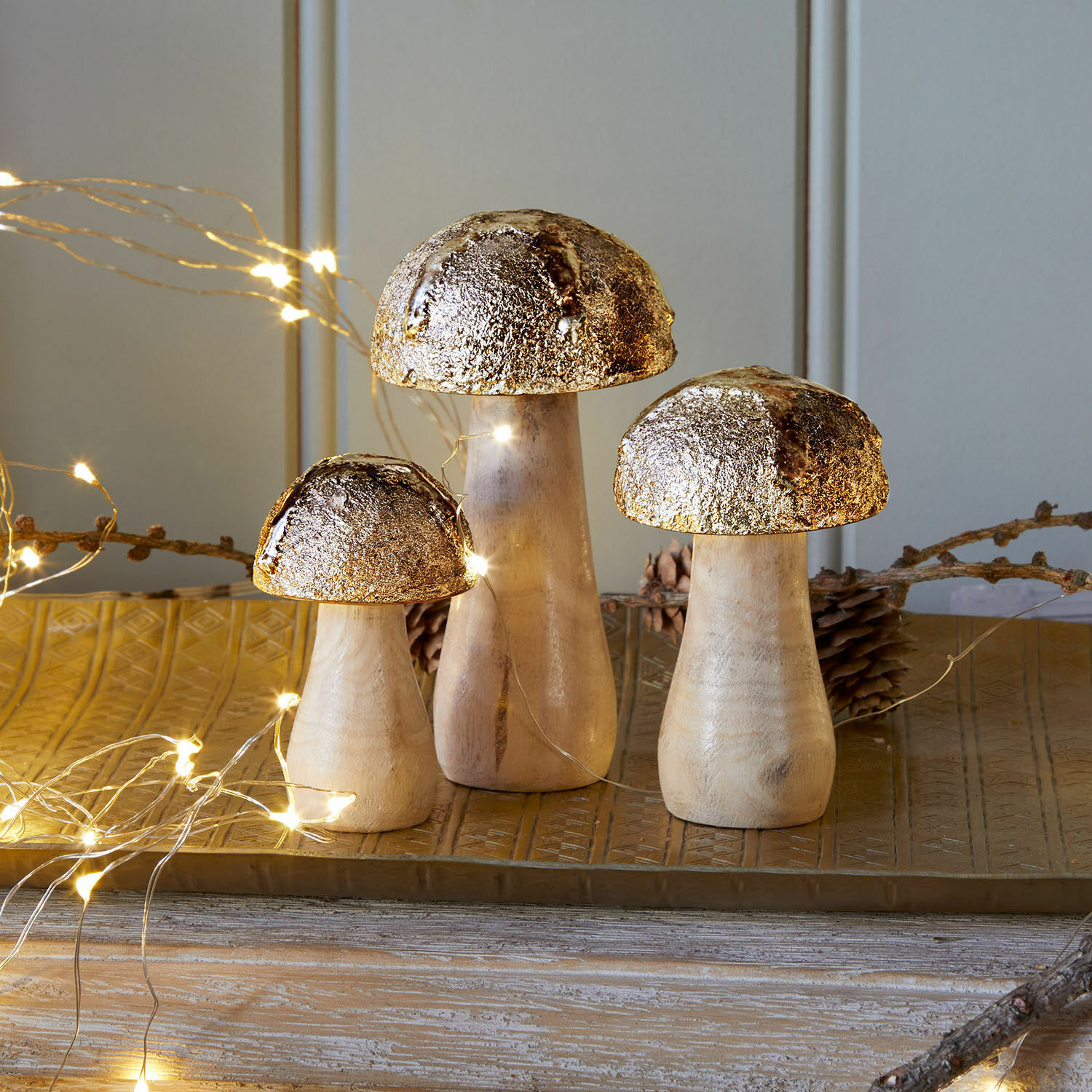 Set de 3 setas decorativas Myrska